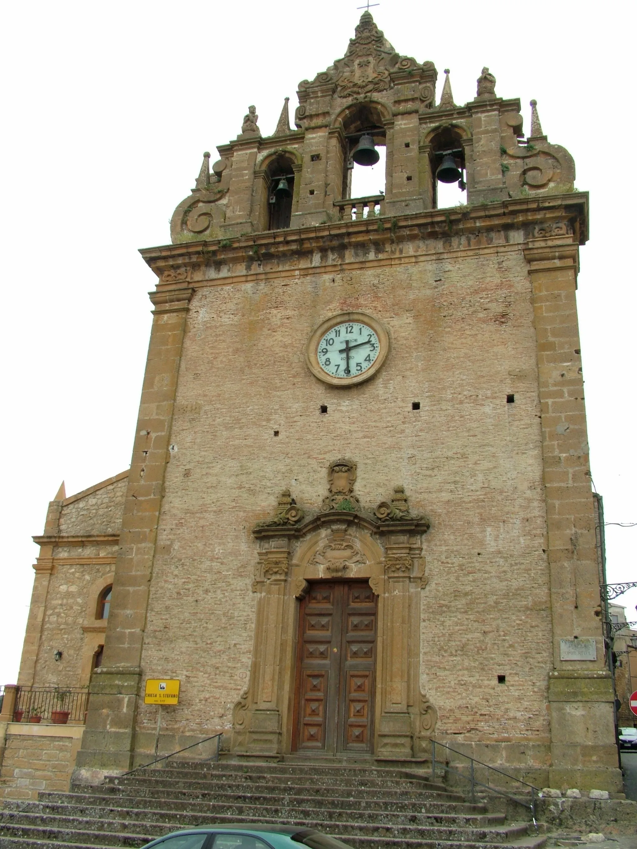 Photo showing: Piazza Armerina, Chiesa S. Stefano, Sizilien, Italien, am Weg zur Villa Romana del Casale