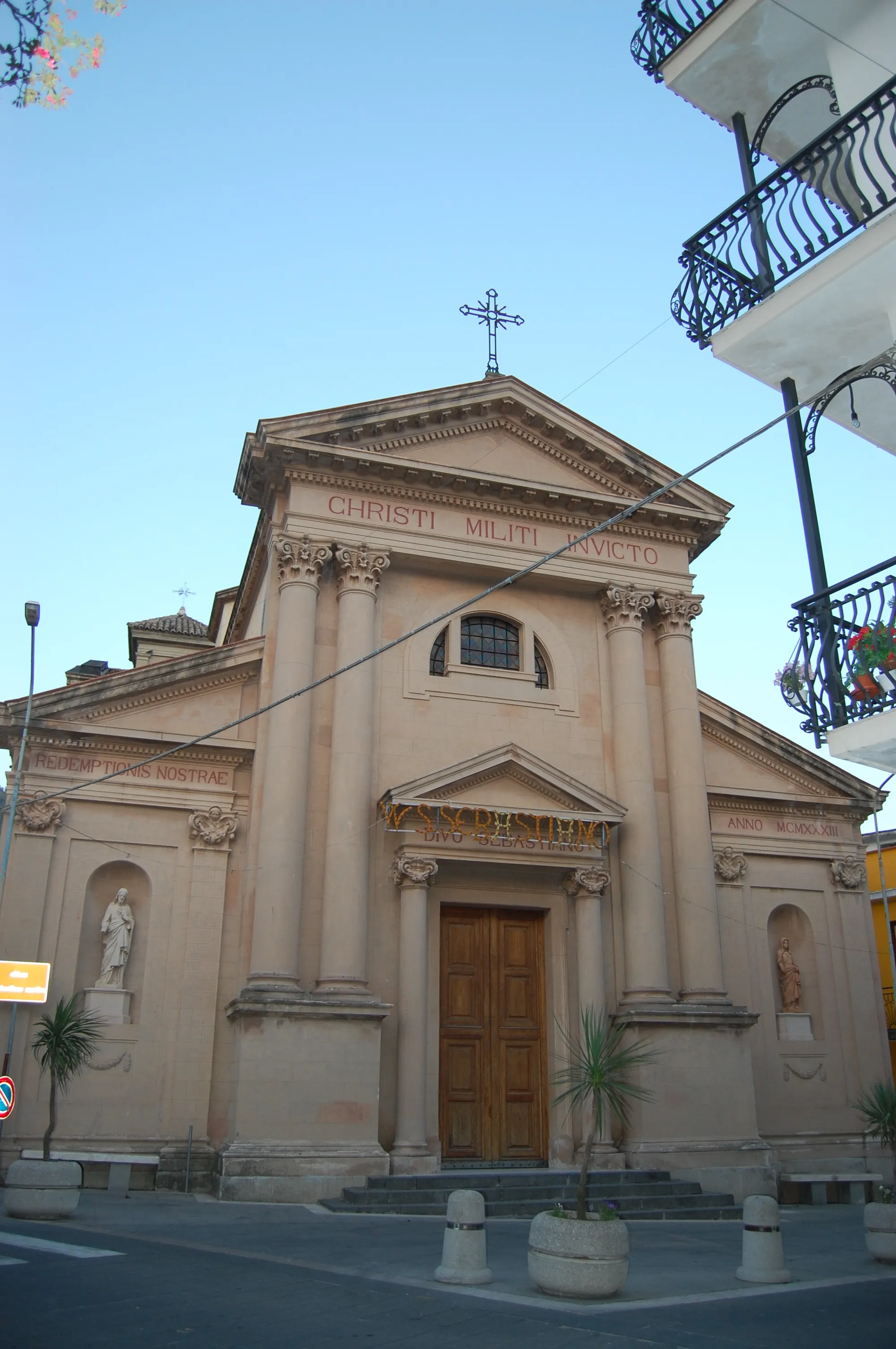 Photo showing: Chiesa di San Sebastiano, Graniti (Messina, Sicilia).