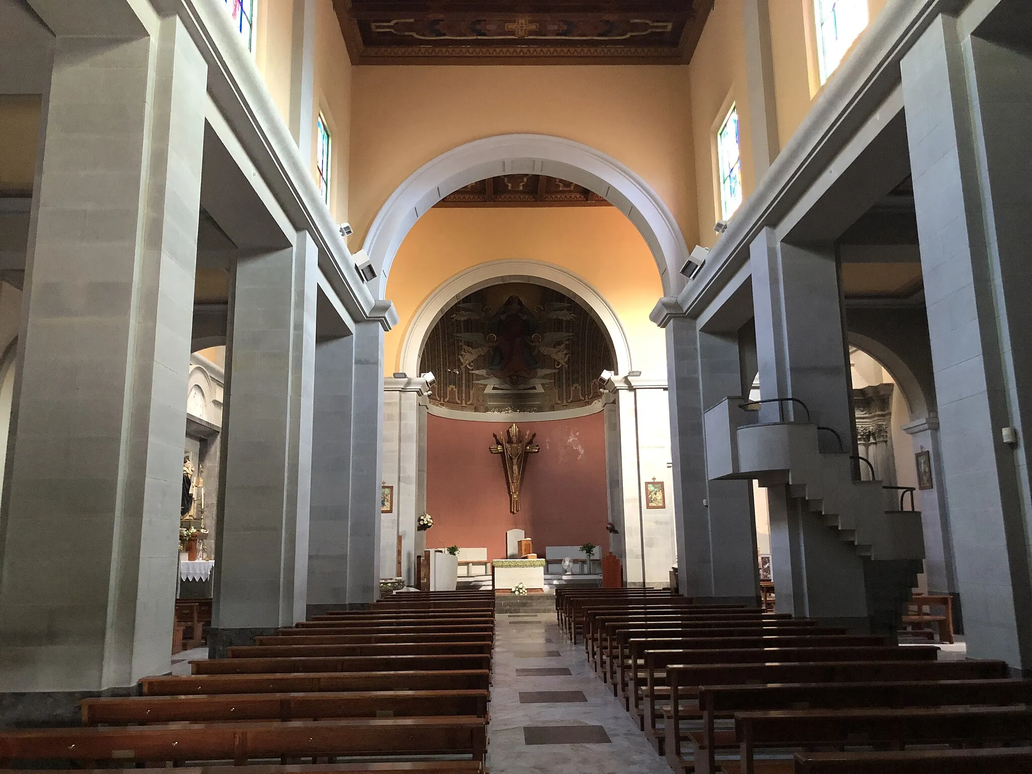 Photo showing: Chiesa madre Maria SS. Assunta (Castell'Umberto)