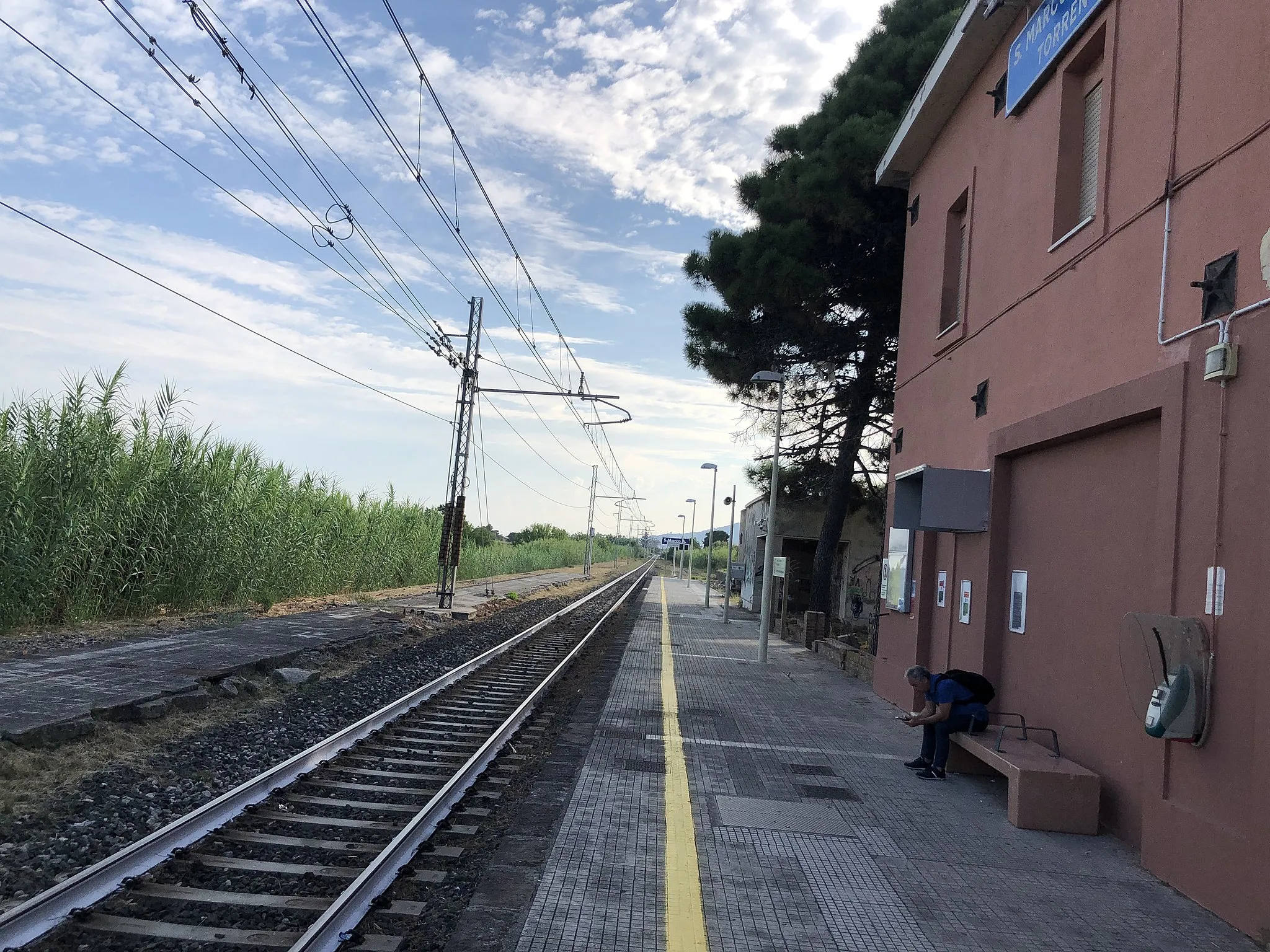 Photo showing: Stazione di San Marco d'Alunzio-Torrenova
