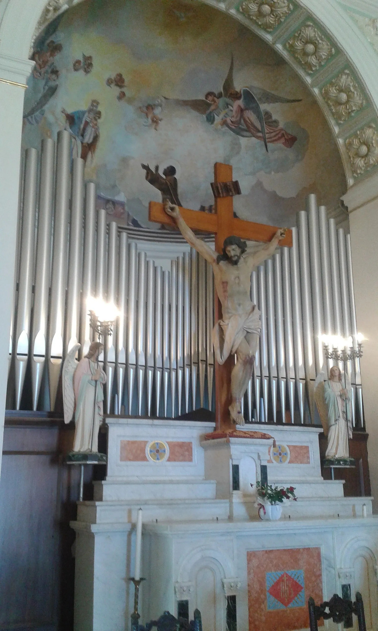 Photo showing: Organo chiesa S.Benedetto il Moro, Acquedolci