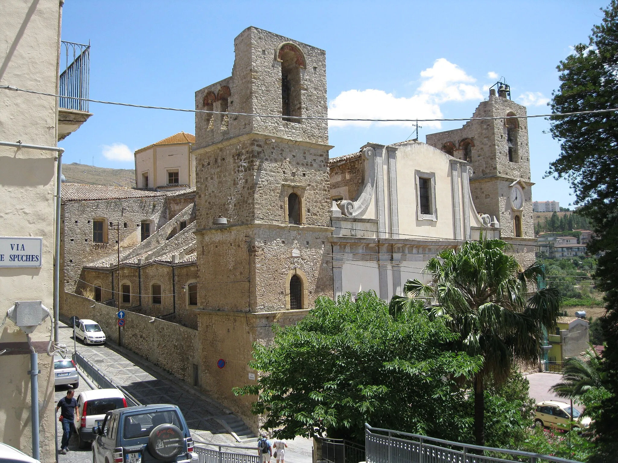 Photo showing: La chiesa parrocchiale della Santissima Annunziata a Caccamo, nella città metropolitana di Palermo.