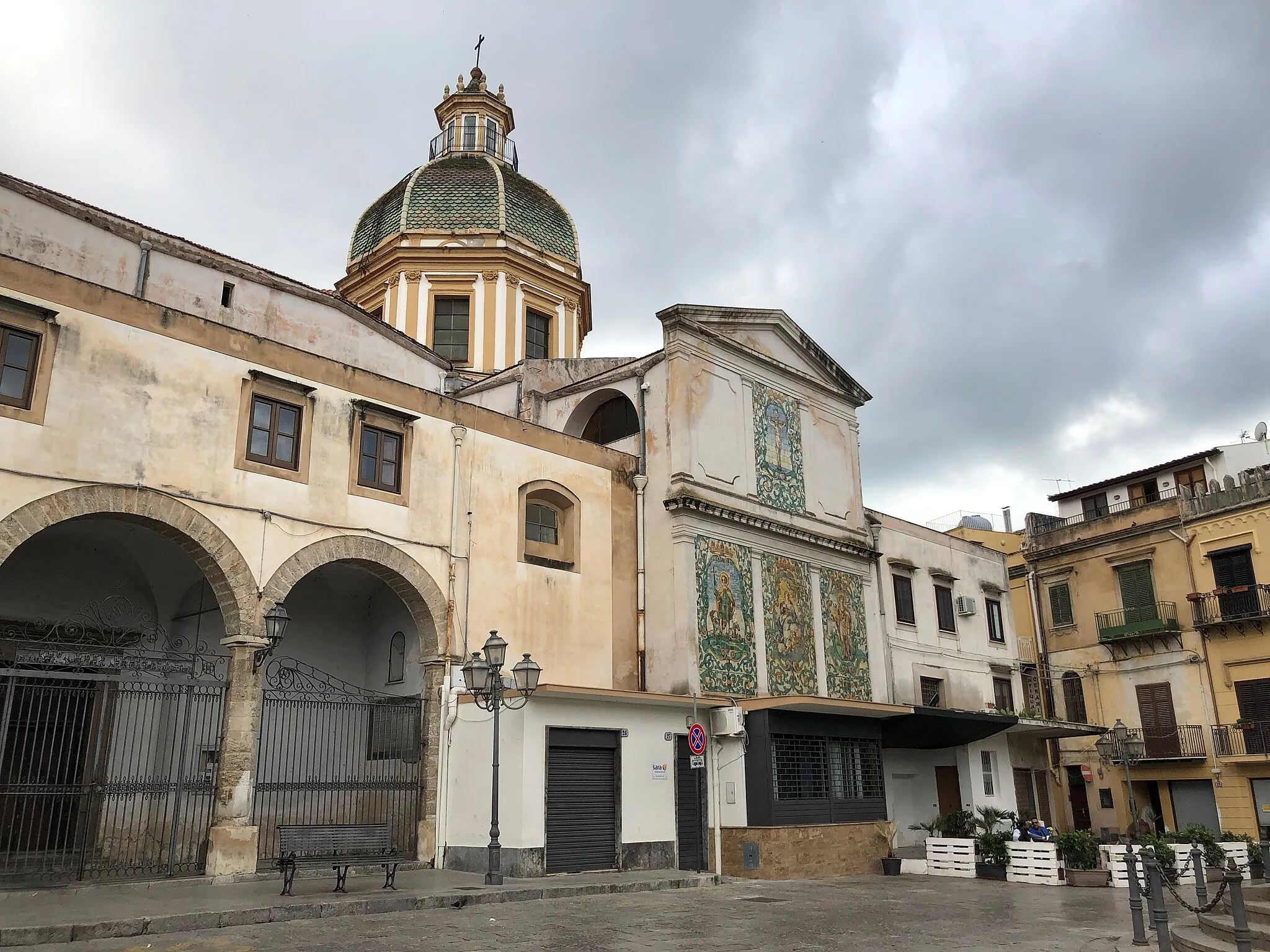 Photo showing: Scorcio Chiesa Madre di Carini