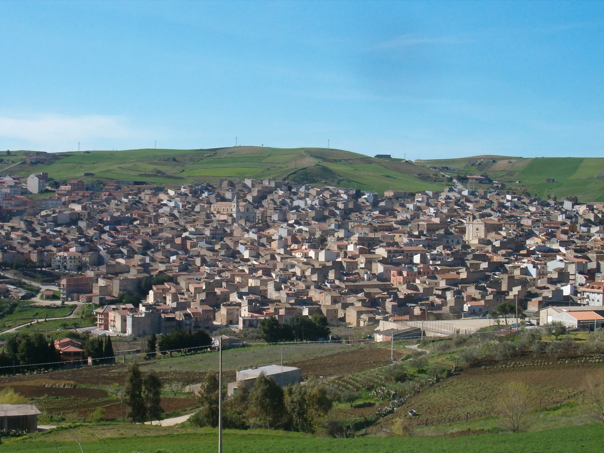 Photo showing: Panorama di Valledolmo