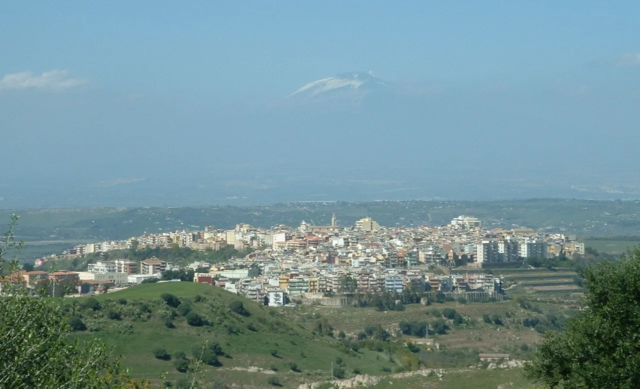 Photo showing: Carlentini (SR), View from Pedagaggi.