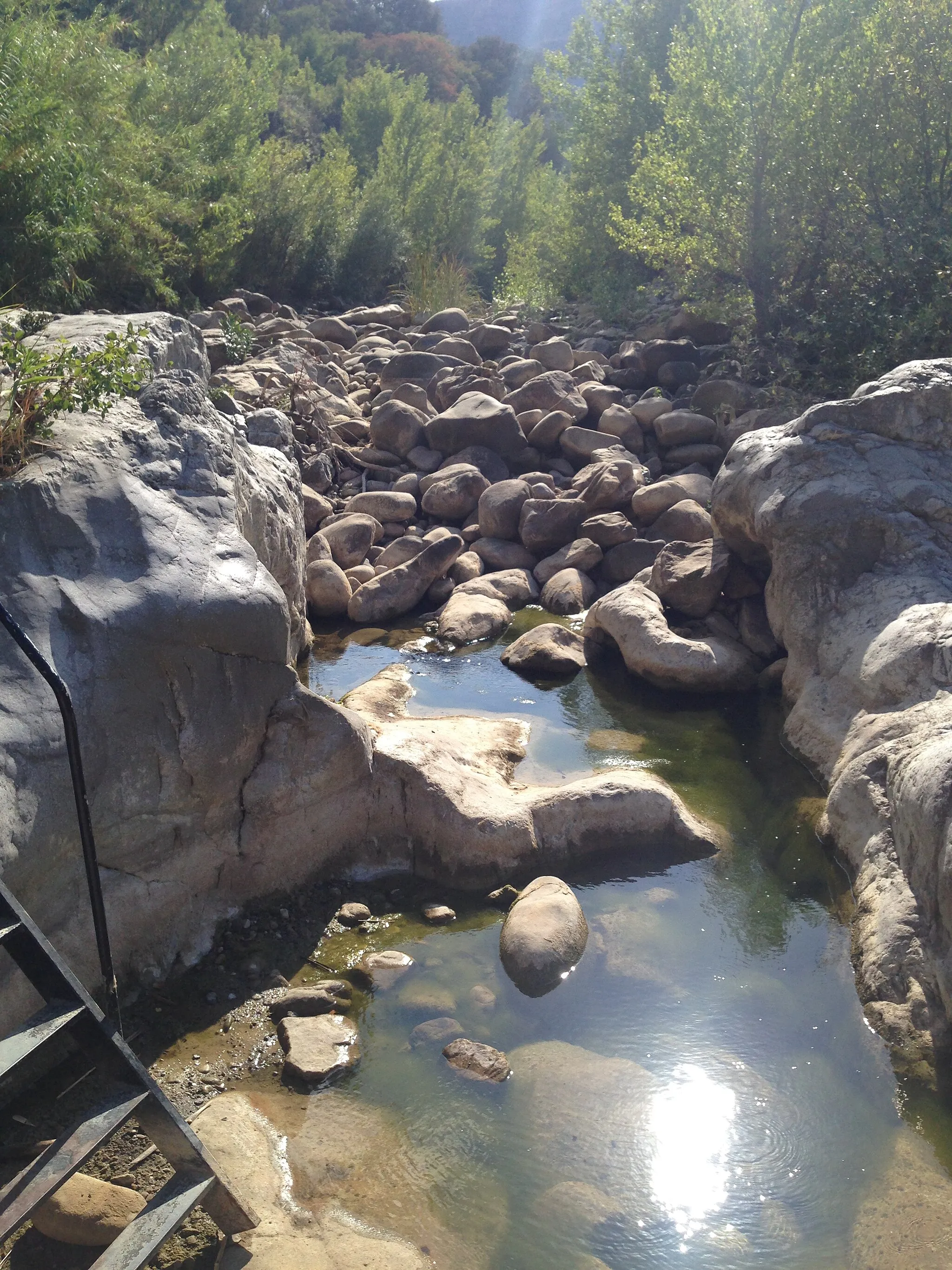 Photo showing: Gole del Tiberio