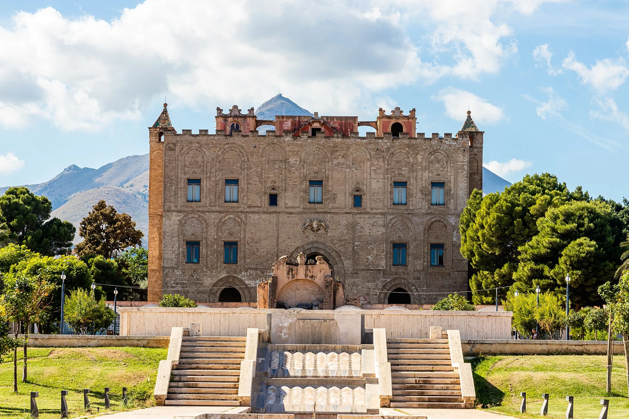 Photo showing: La Zisa (Palermo)