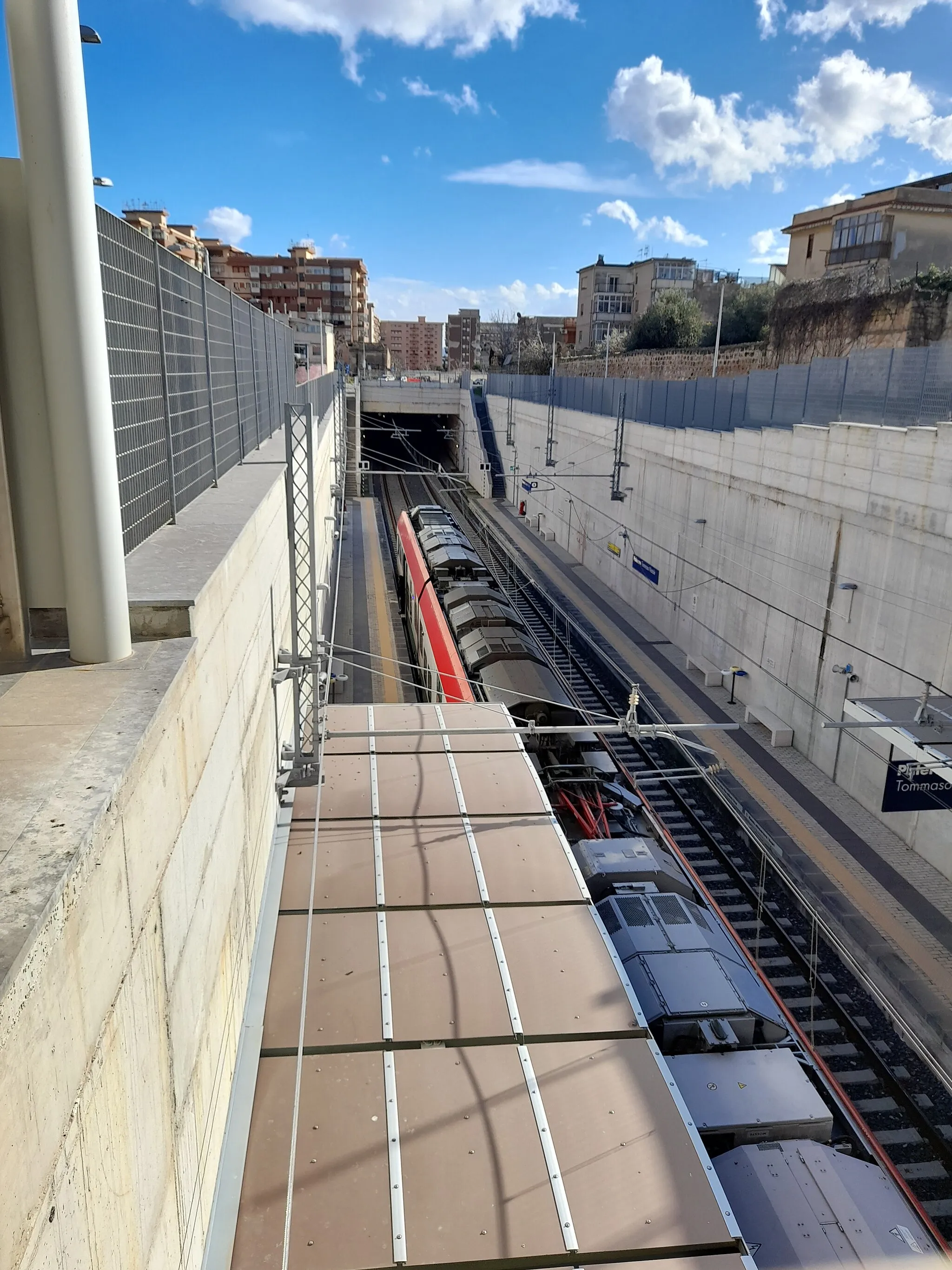 Photo showing: La stazione di Palermo Tommaso Natale nel 2021