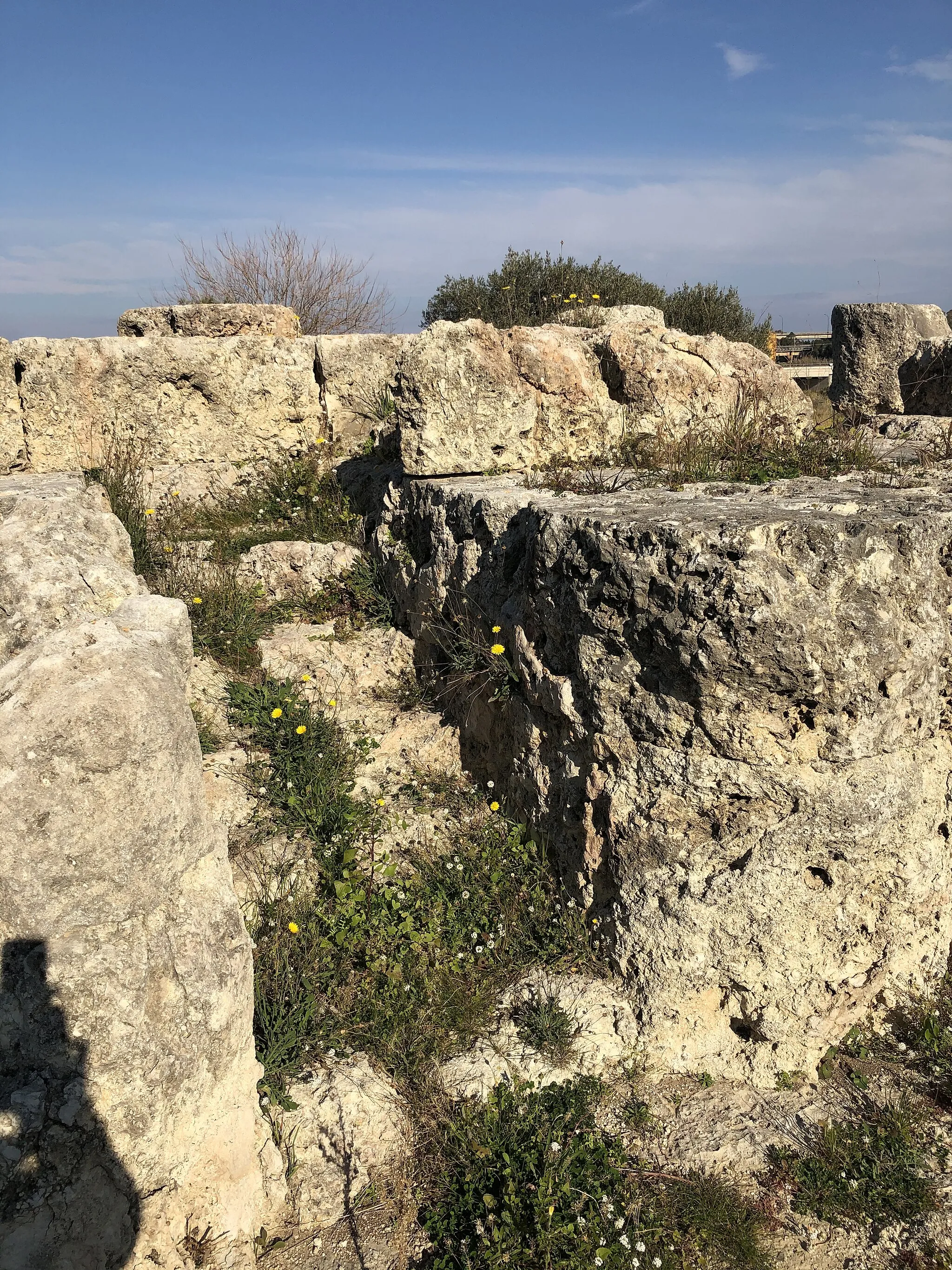 Photo showing: scale del tempio di Himera