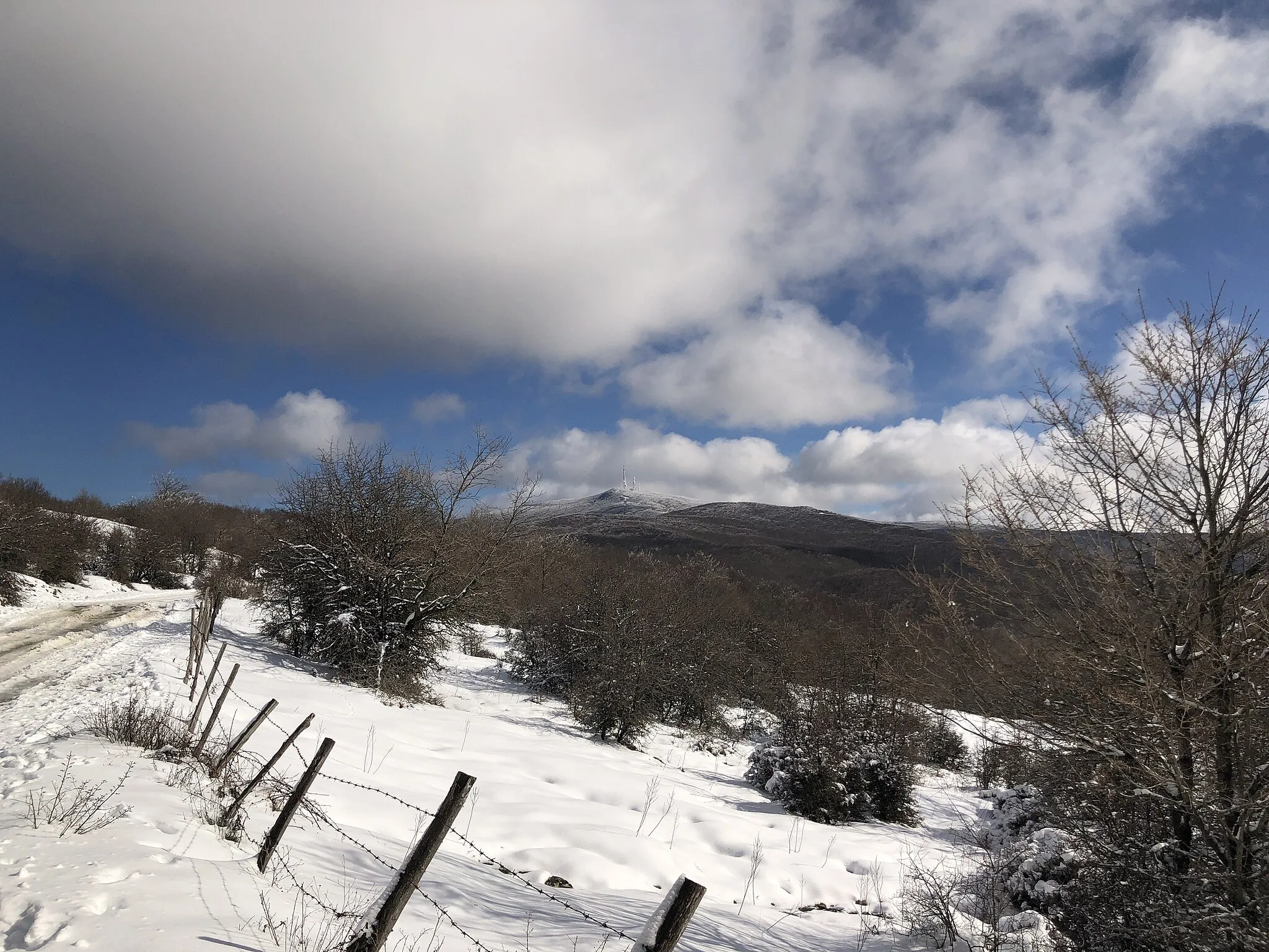 Photo showing: Monte Soro con la neve