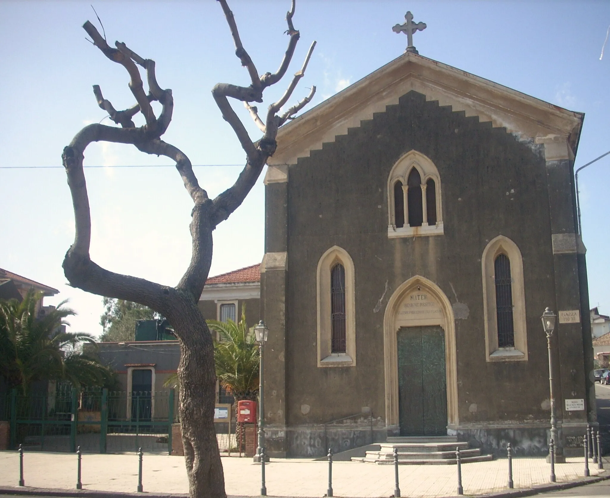 Photo showing: Parish church of Santa Maria La Stella, Aci Sant'Antonio, Sicily.