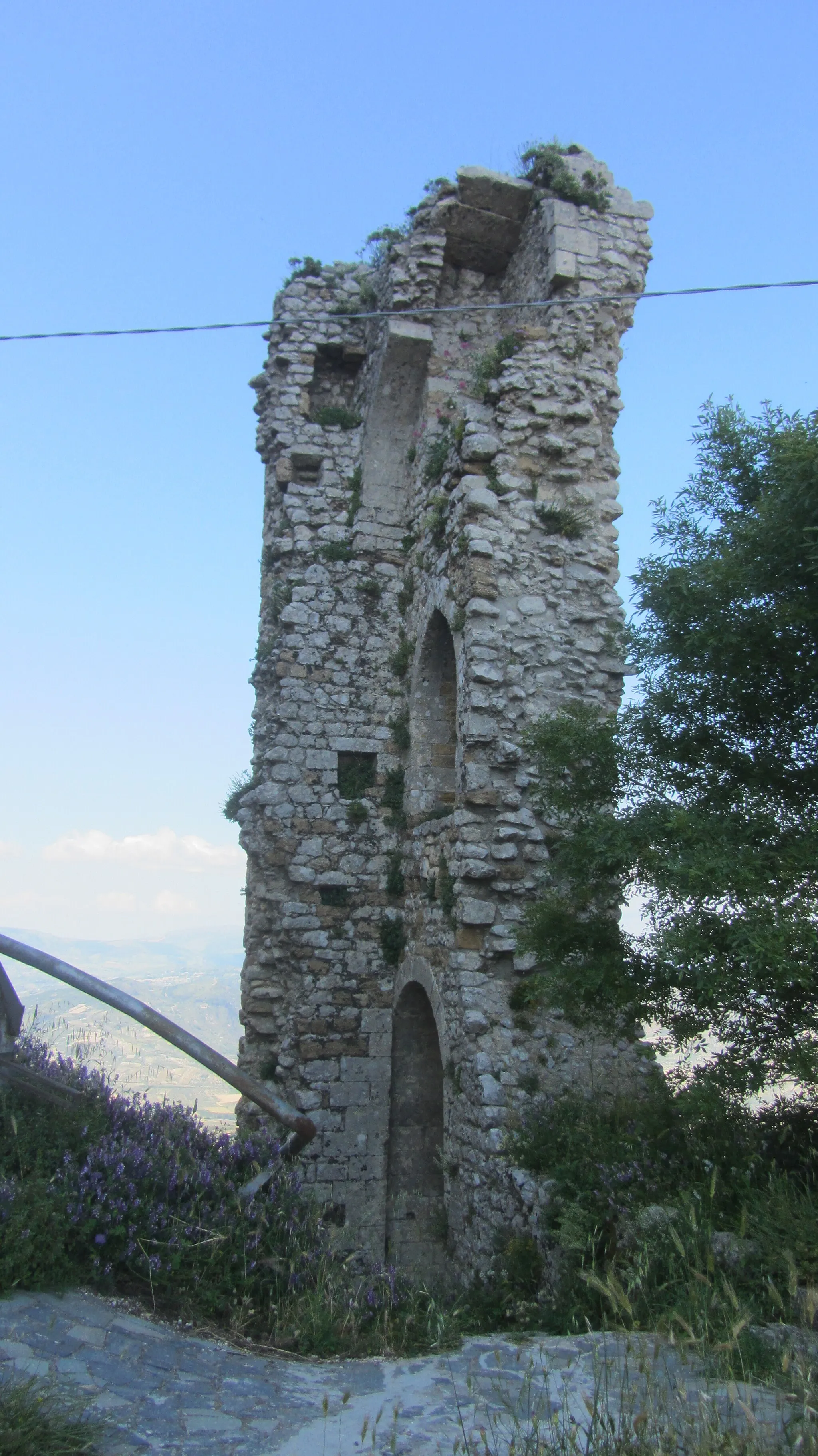 Photo showing: Tour du Castello Luna (Caltabellotta)