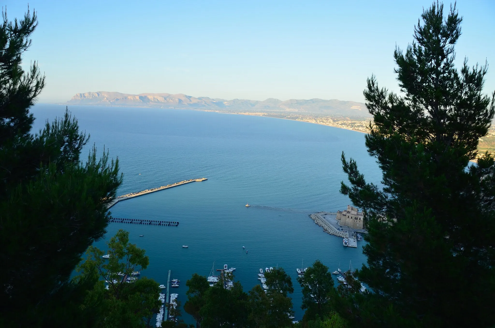 Photo showing: Castellammare del golfo_Panorama dal Belvedere