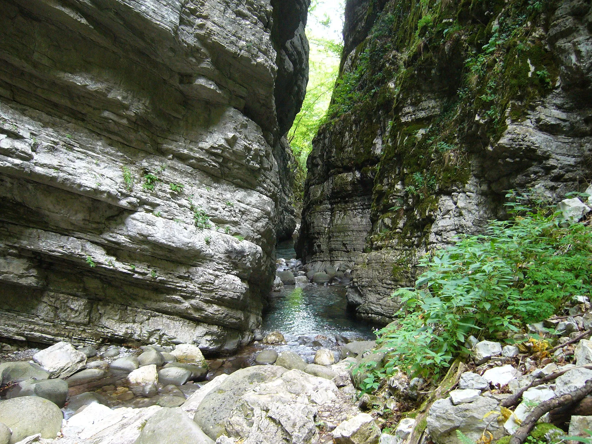 Photo showing: Nature reserve of the Canyon of Botri, in the Province of Lucca, Italy