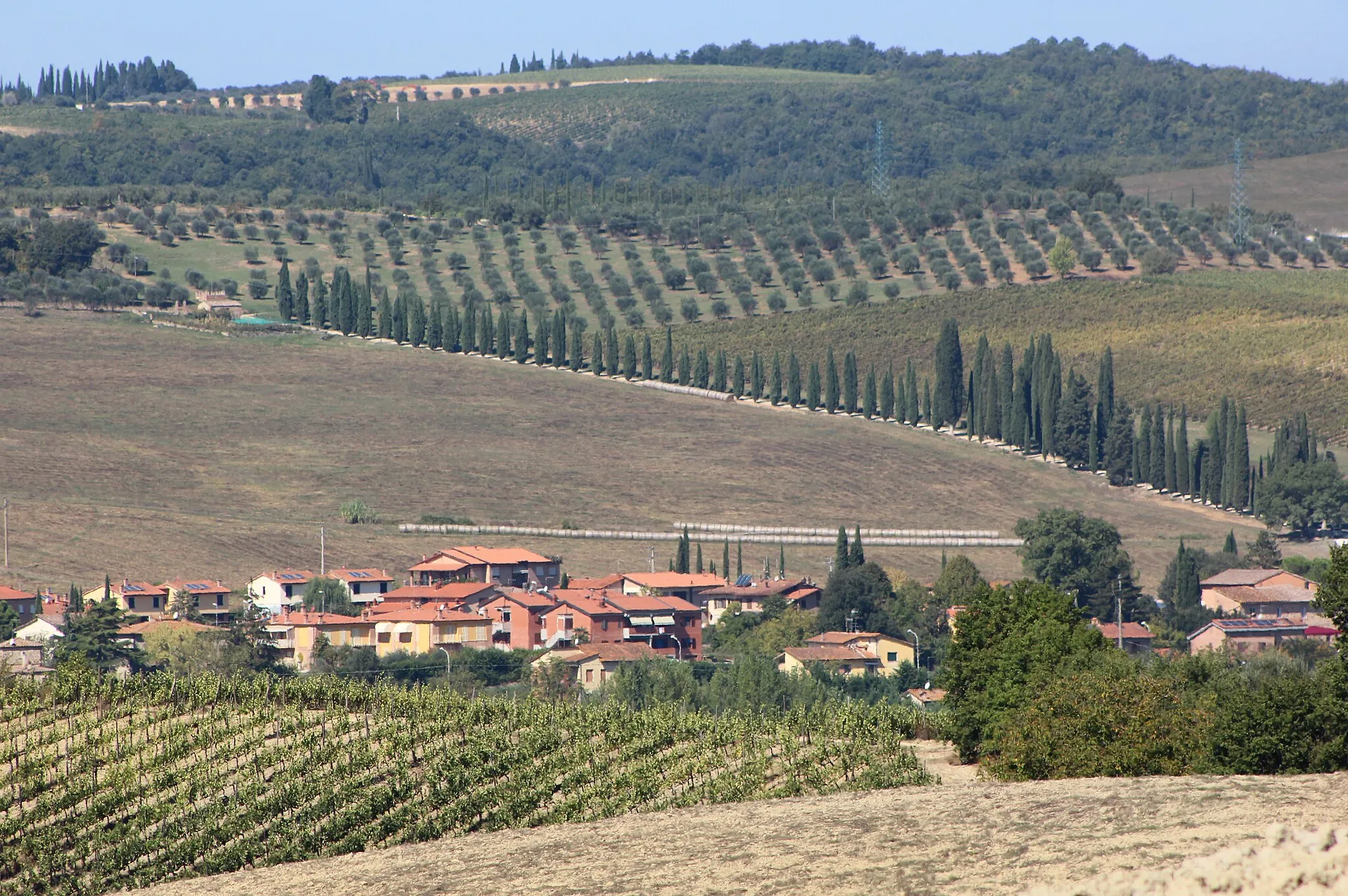 Photo showing: Pianella, hamlet of Castelnuovo Berardenga, Province of Siena, Chianti, Tuscany, Italy