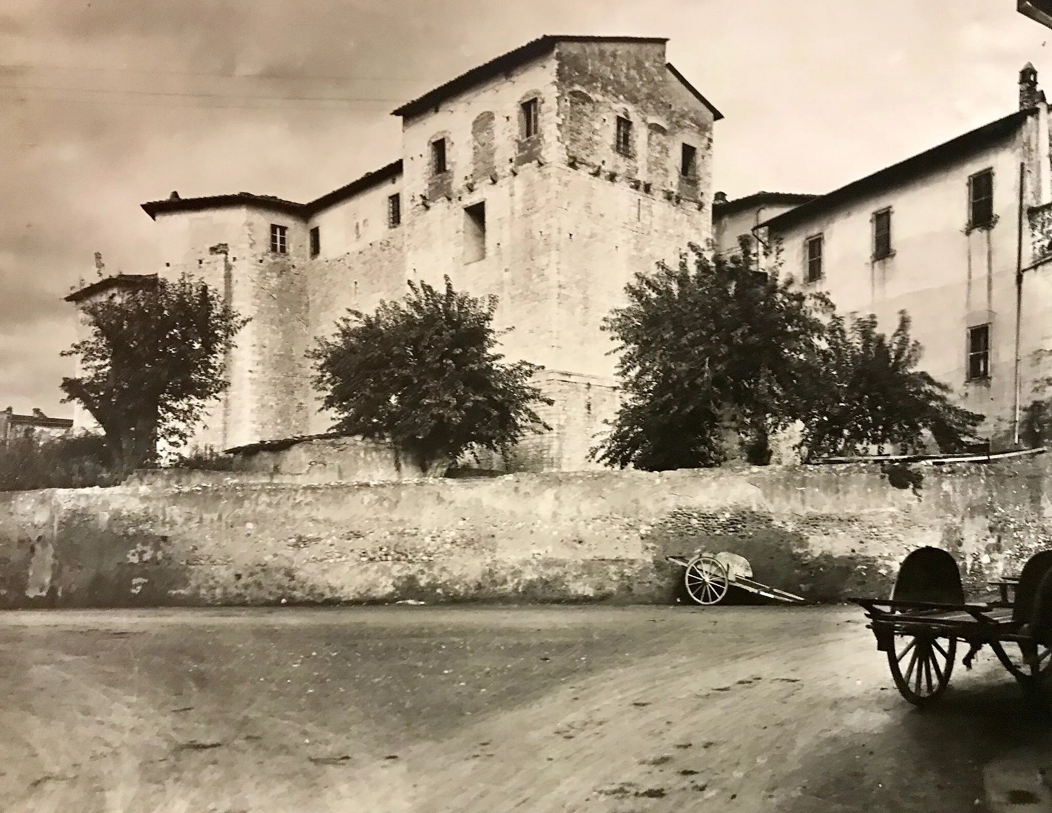 Photo showing: Castello dell'Imperatore Prato inizio Novecento