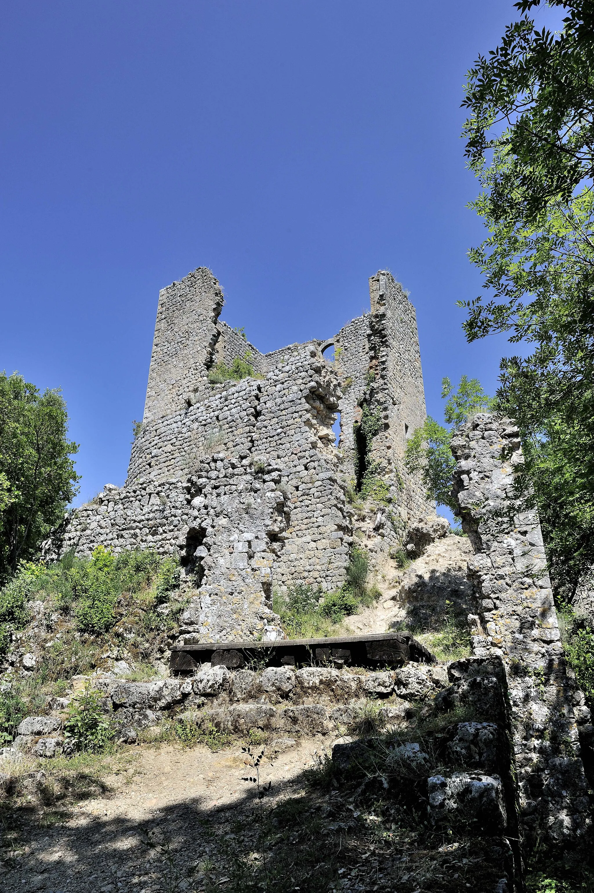 Photo showing: Mastio di Castelvecchio di San Gimignano - Siena