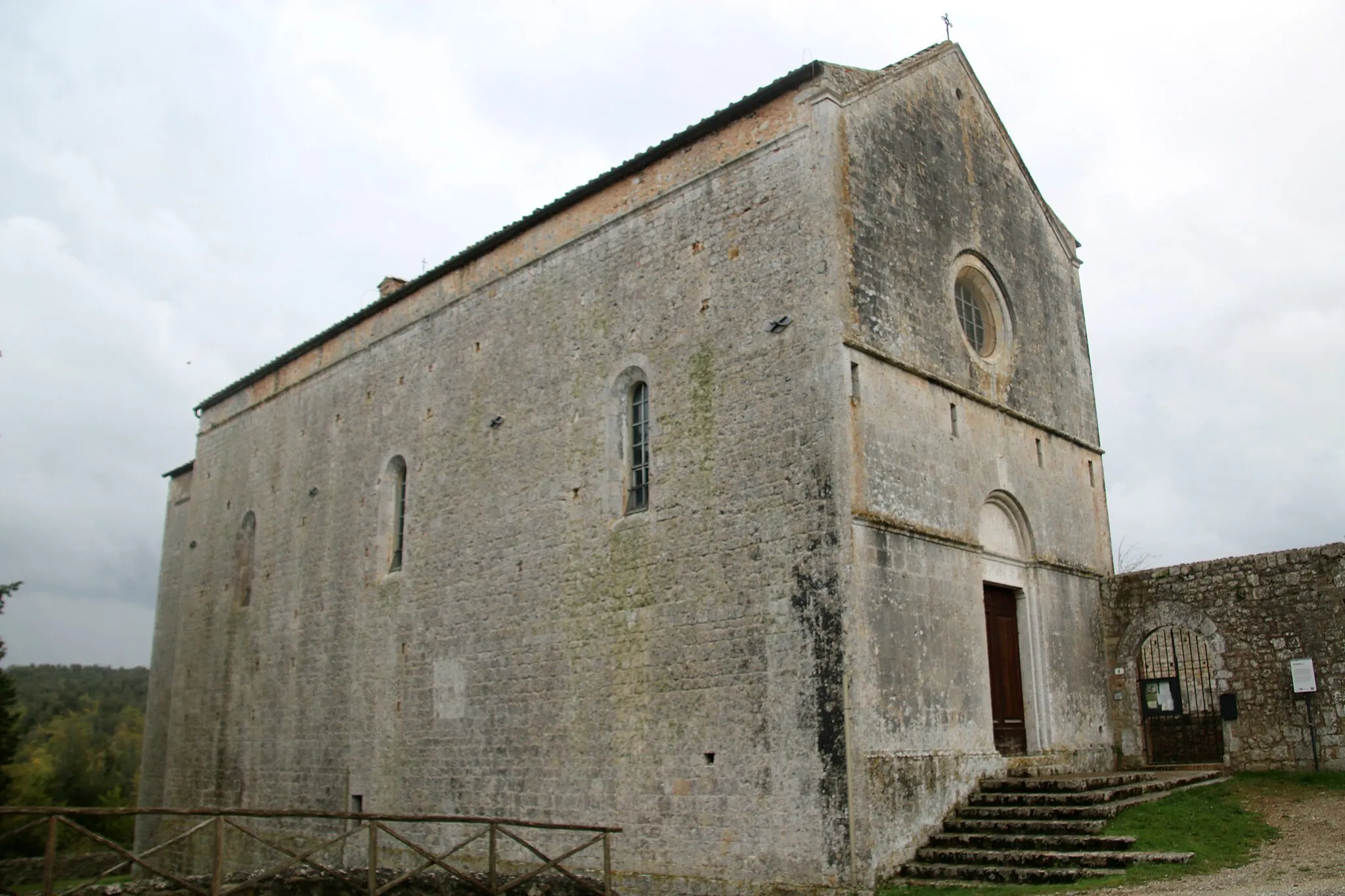 Photo showing: Eremo di San Leonardo al Lago (Monteriggioni)