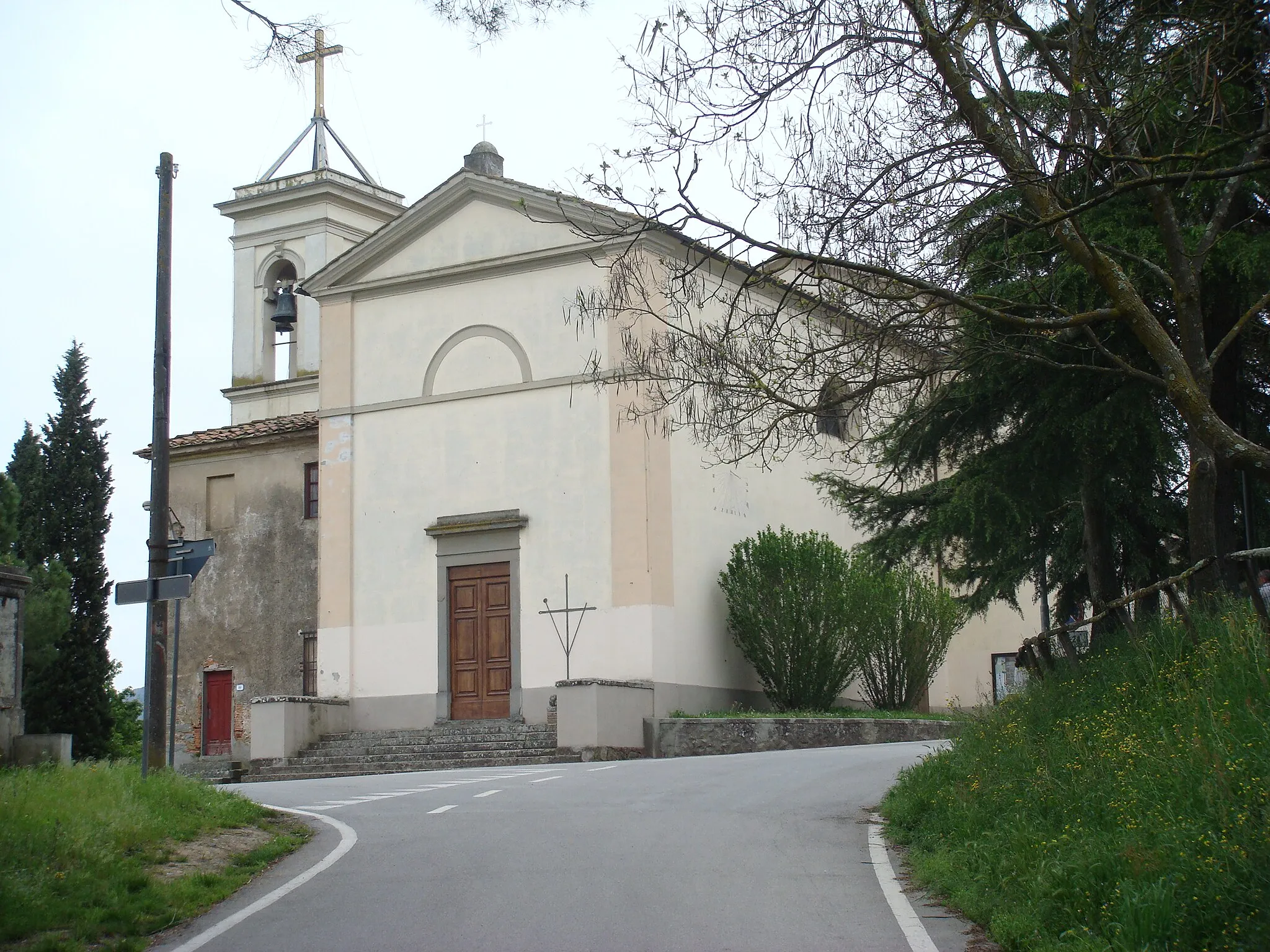 Photo showing: La chiesa di San Donnino a Castelmartini di Larciano (Provincia di Pistoia, Italia)