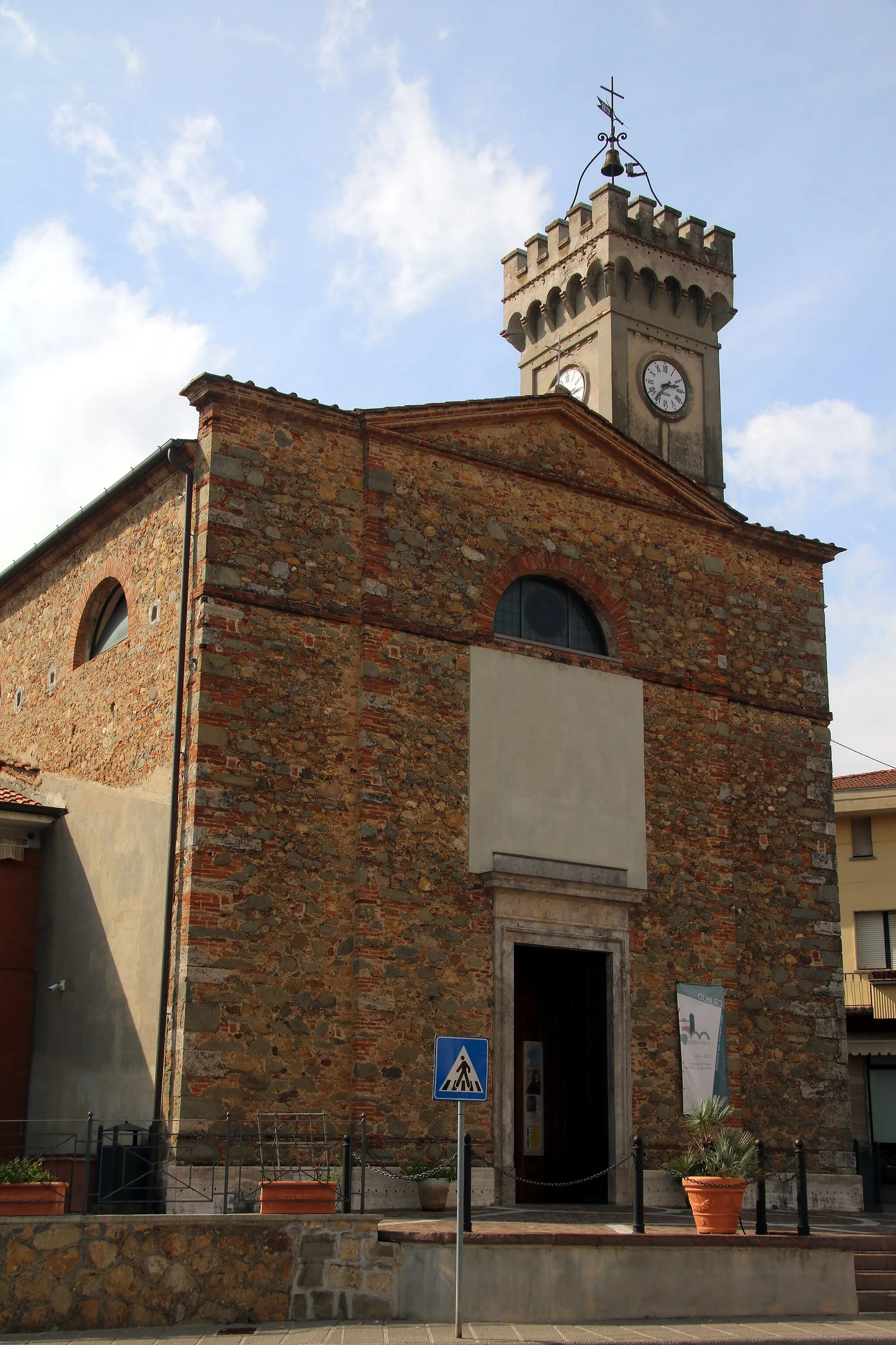 Photo showing: Chiesa parrocchiale di Santa Maria ad Martyres (Marginone)