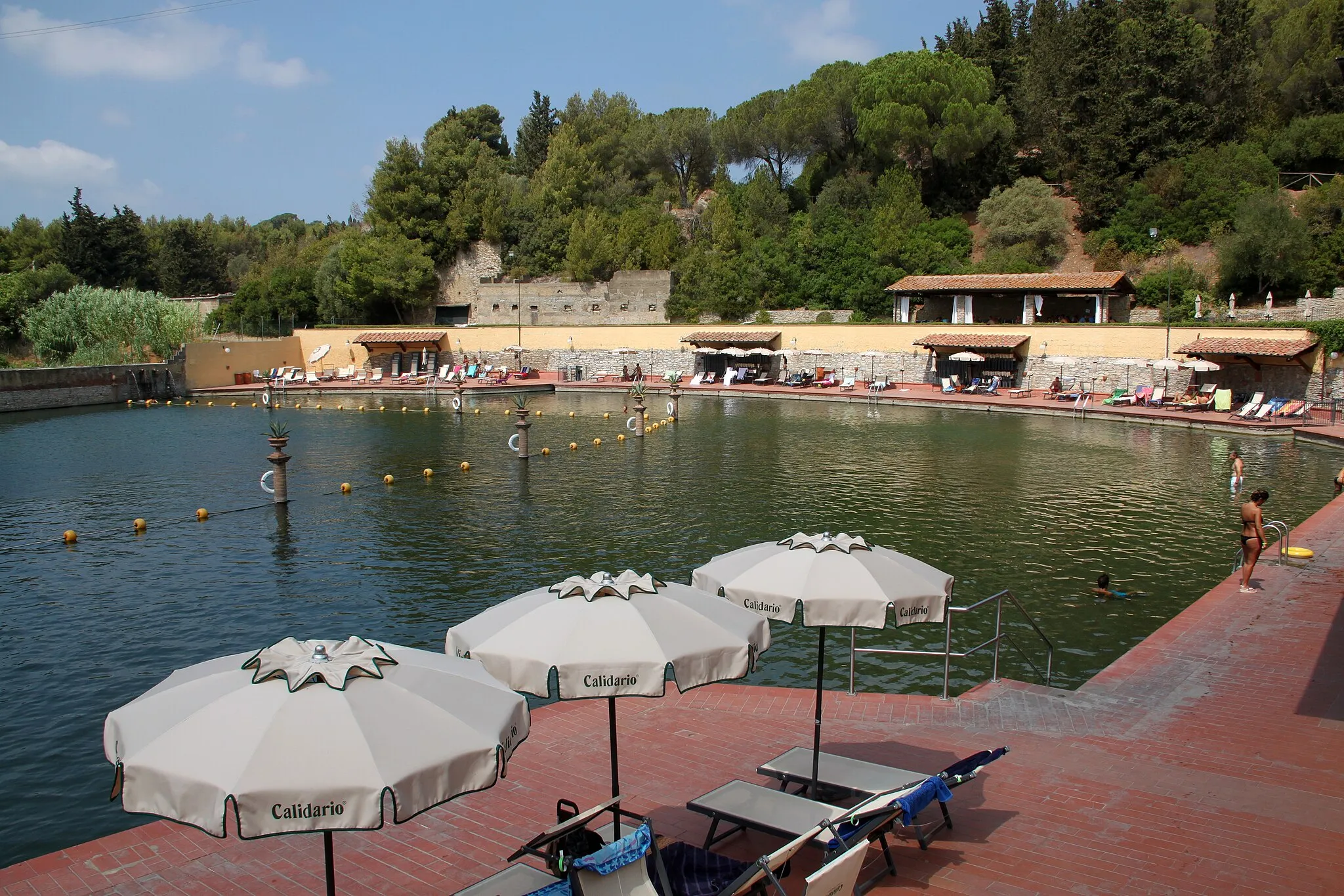 Photo showing: Venturina (40 Via del Bottaccio): Calidario – Terme Etrusche thermal bath .