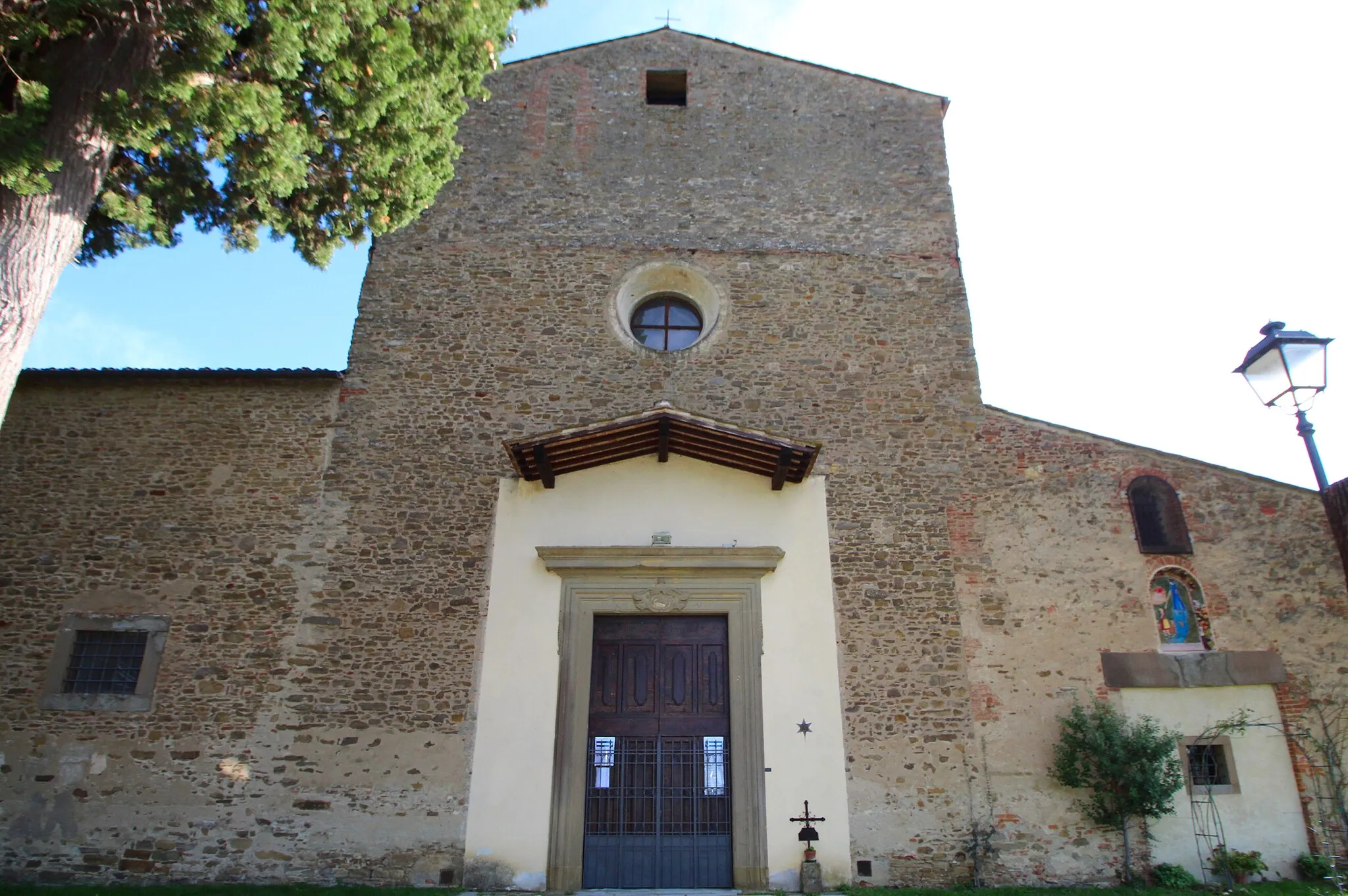 Photo showing: church/sanctuary Santuario della Madonna del Giuncheto, San Polo, hamlet of Arezzo, Province of Arezzo, Tuscany, Italy