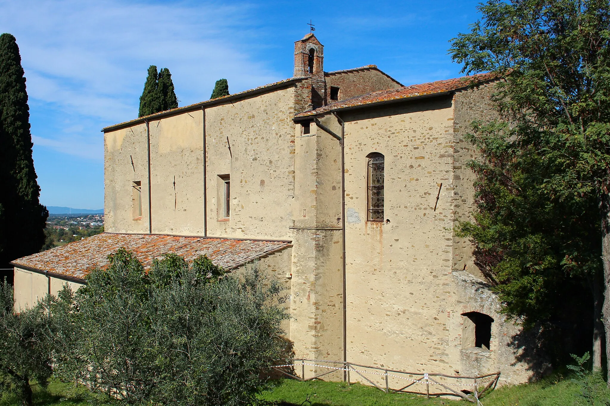 Photo showing: church/sanctuary Santuario della Madonna del Giuncheto, San Polo, hamlet of Arezzo, Province of Arezzo, Tuscany, Italy