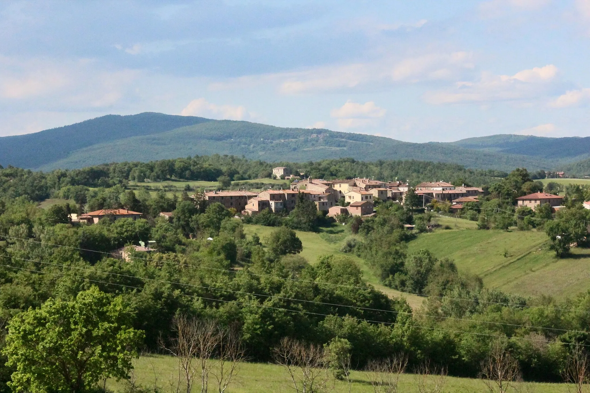 Photo showing: Frassini, hamlet of Chiusdino, Province of Siena, Tuscany, Italy