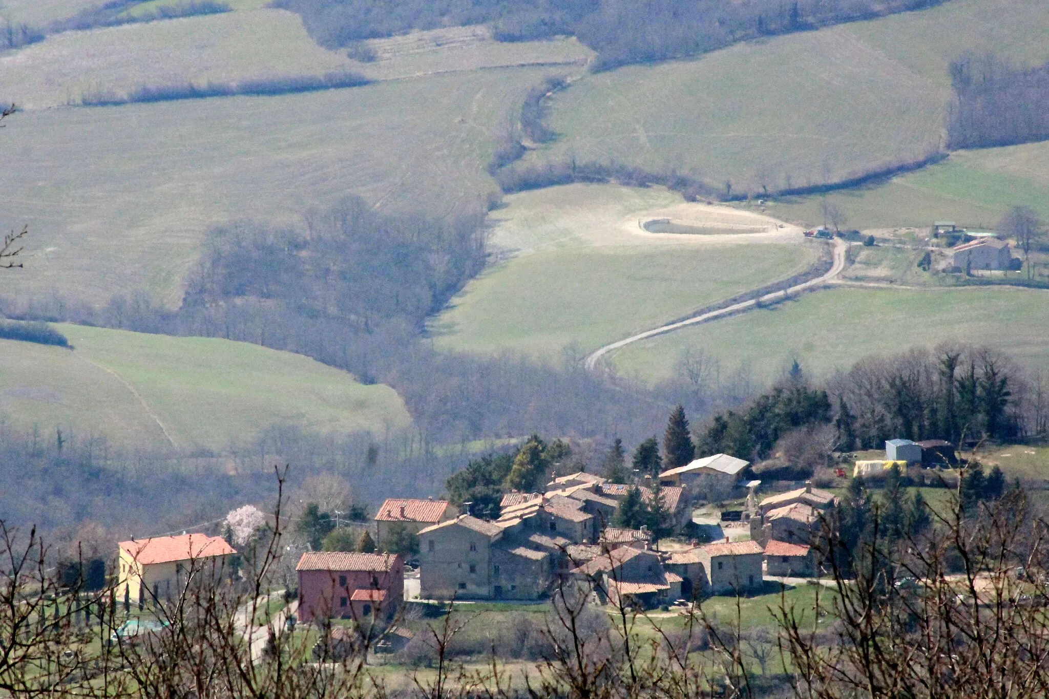 Photo showing: Fonte Vetriana, village in the territory of Sarteano, Province of Siena, Tuscany, Italy