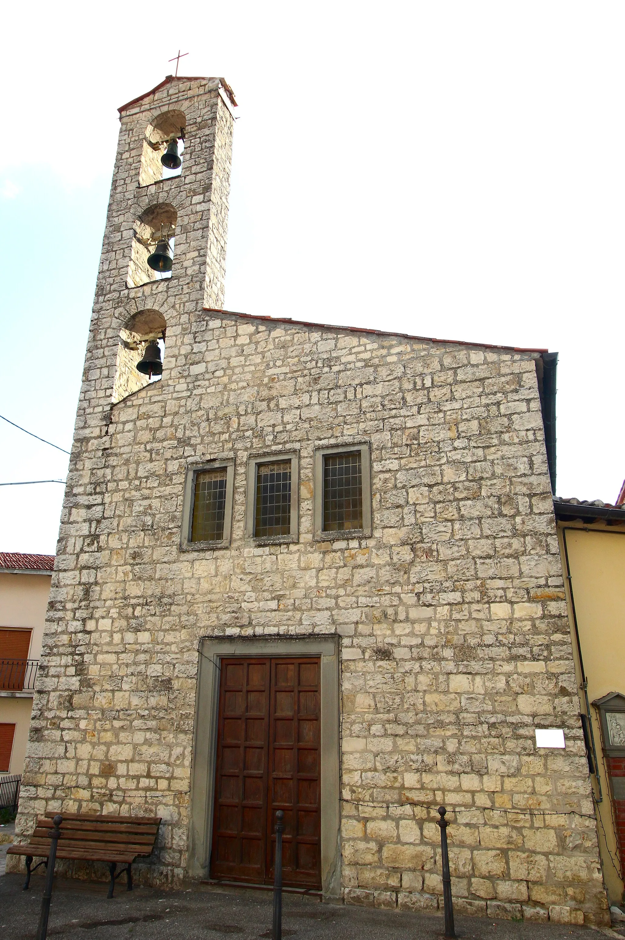 Photo showing: Church Santi Matteo e Bartolomeo, Terrossola, hamlet of Bibbiena, Province of Arezzo, Tuscany, Italy