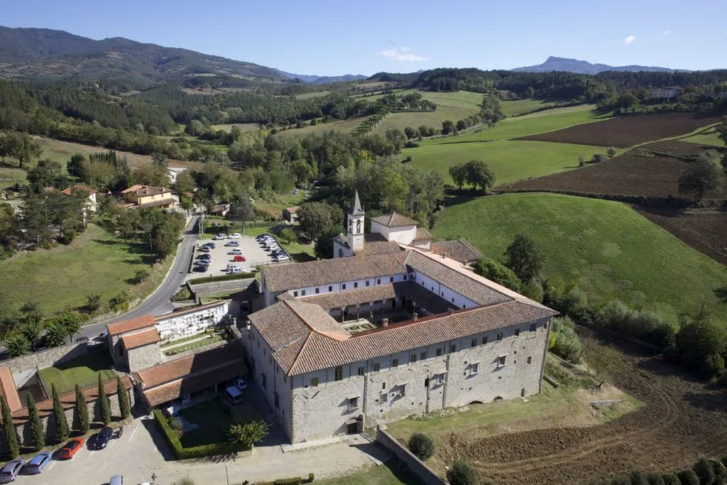 Photo showing: Veduta aerea del Sanuario