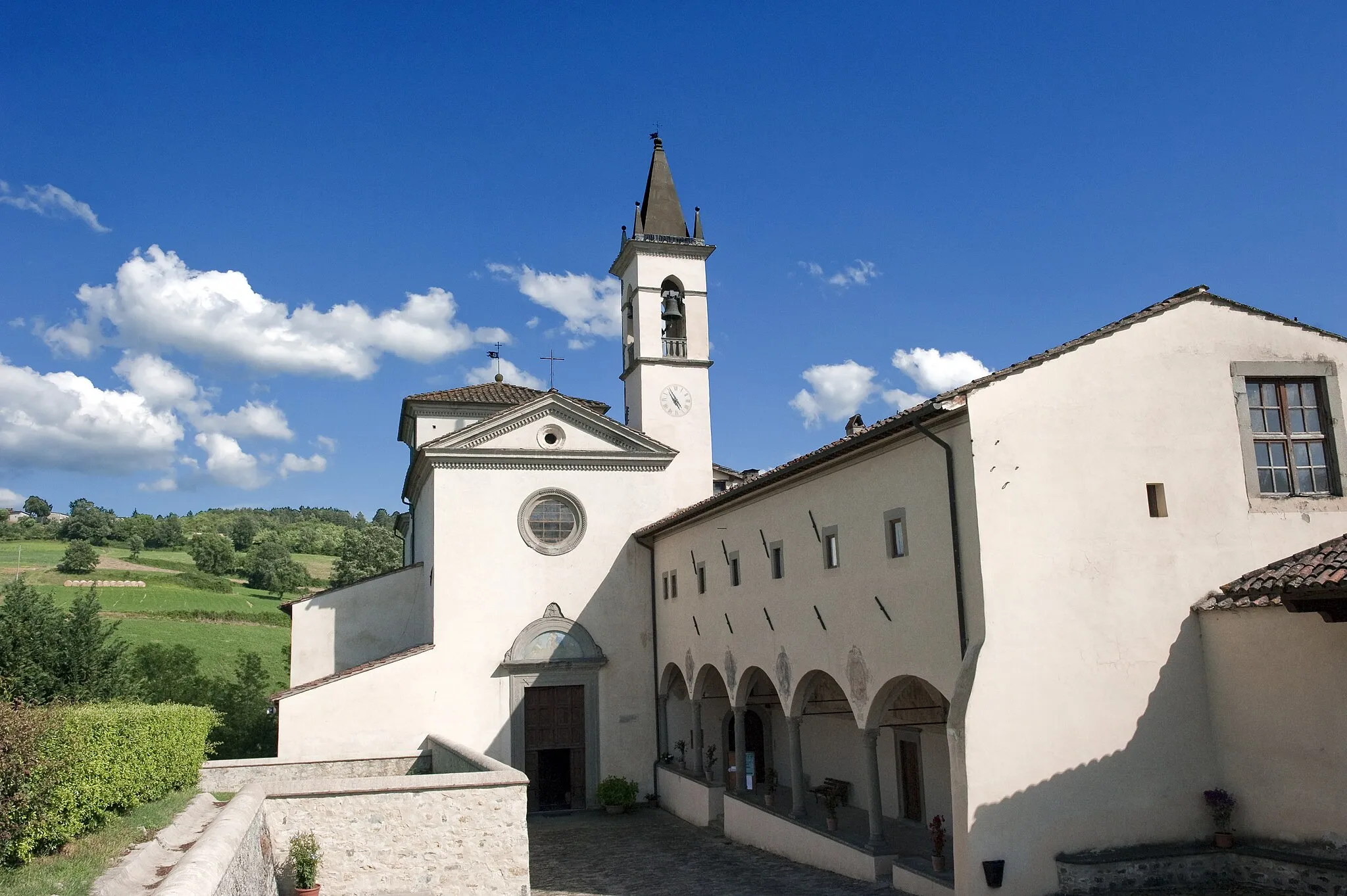 Photo showing: Santuario di Santa Maria del Sasso - Bibbiena