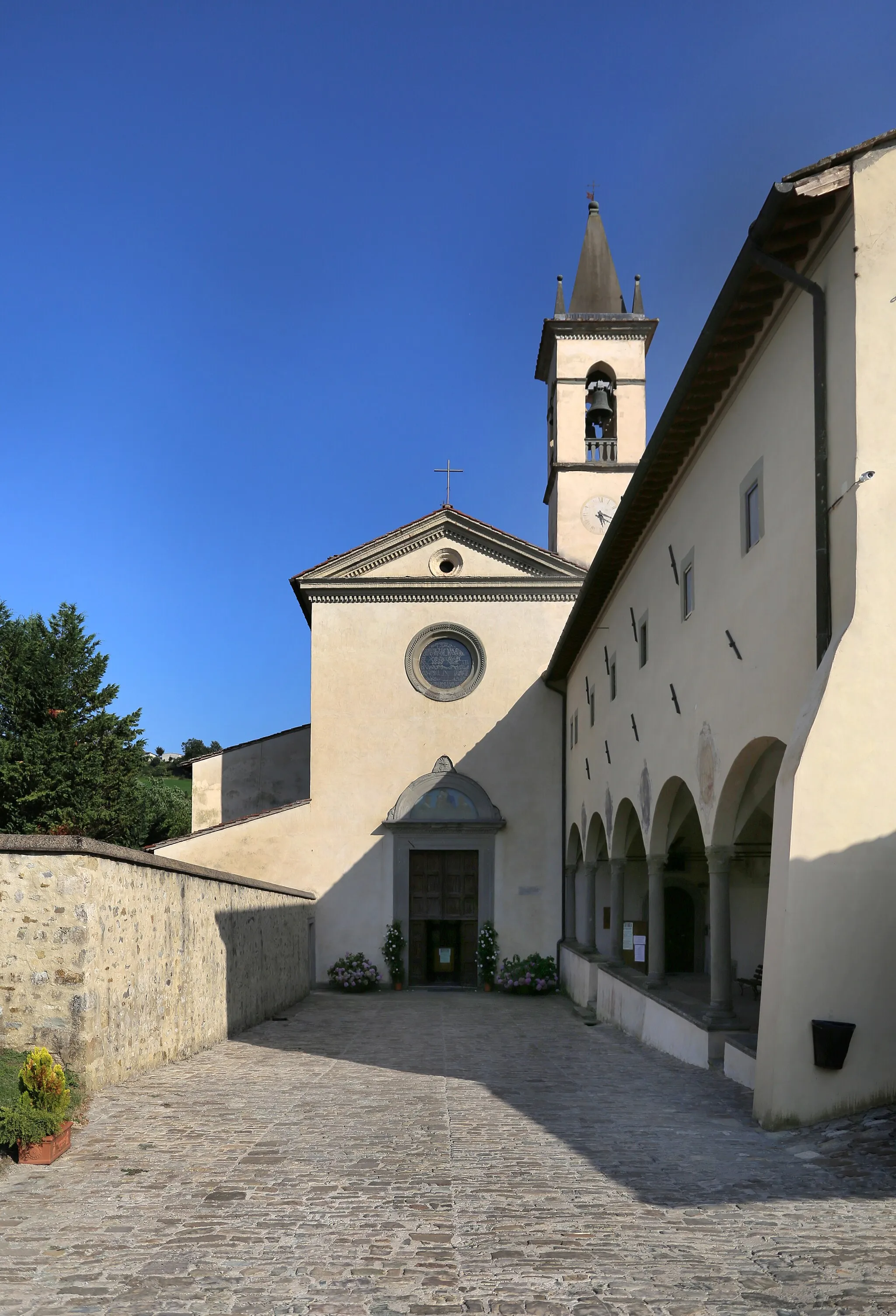 Photo showing: Santa Maria del Sasso (Bibbiena)