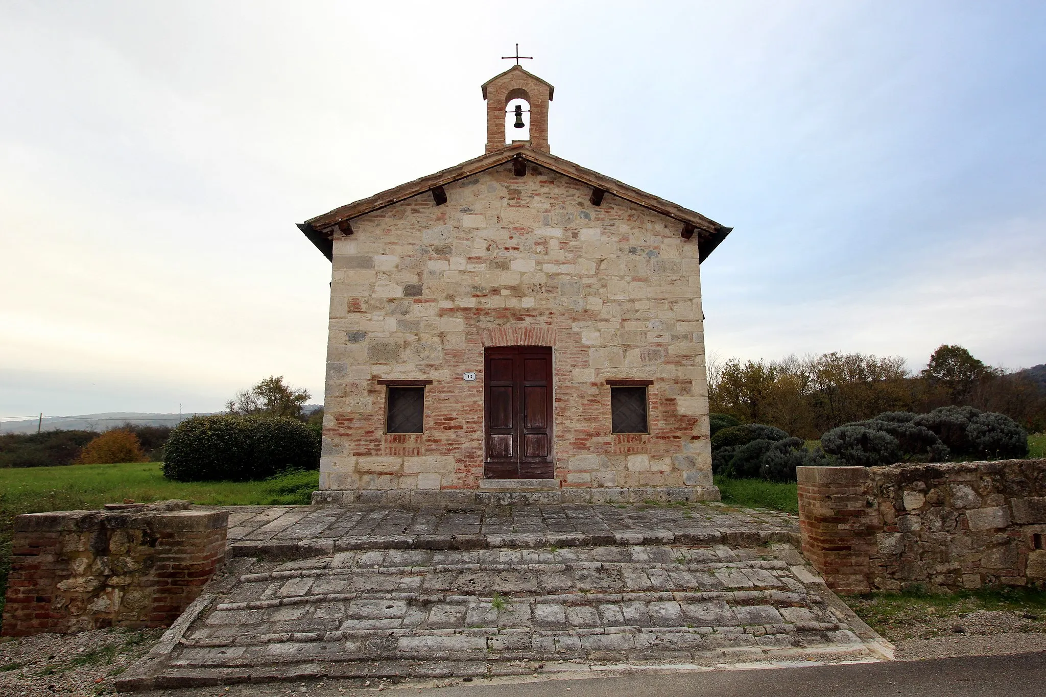 Photo showing: Church San Biagio a Filetta, Murlo, Province of Siena, Tuscany, Italy