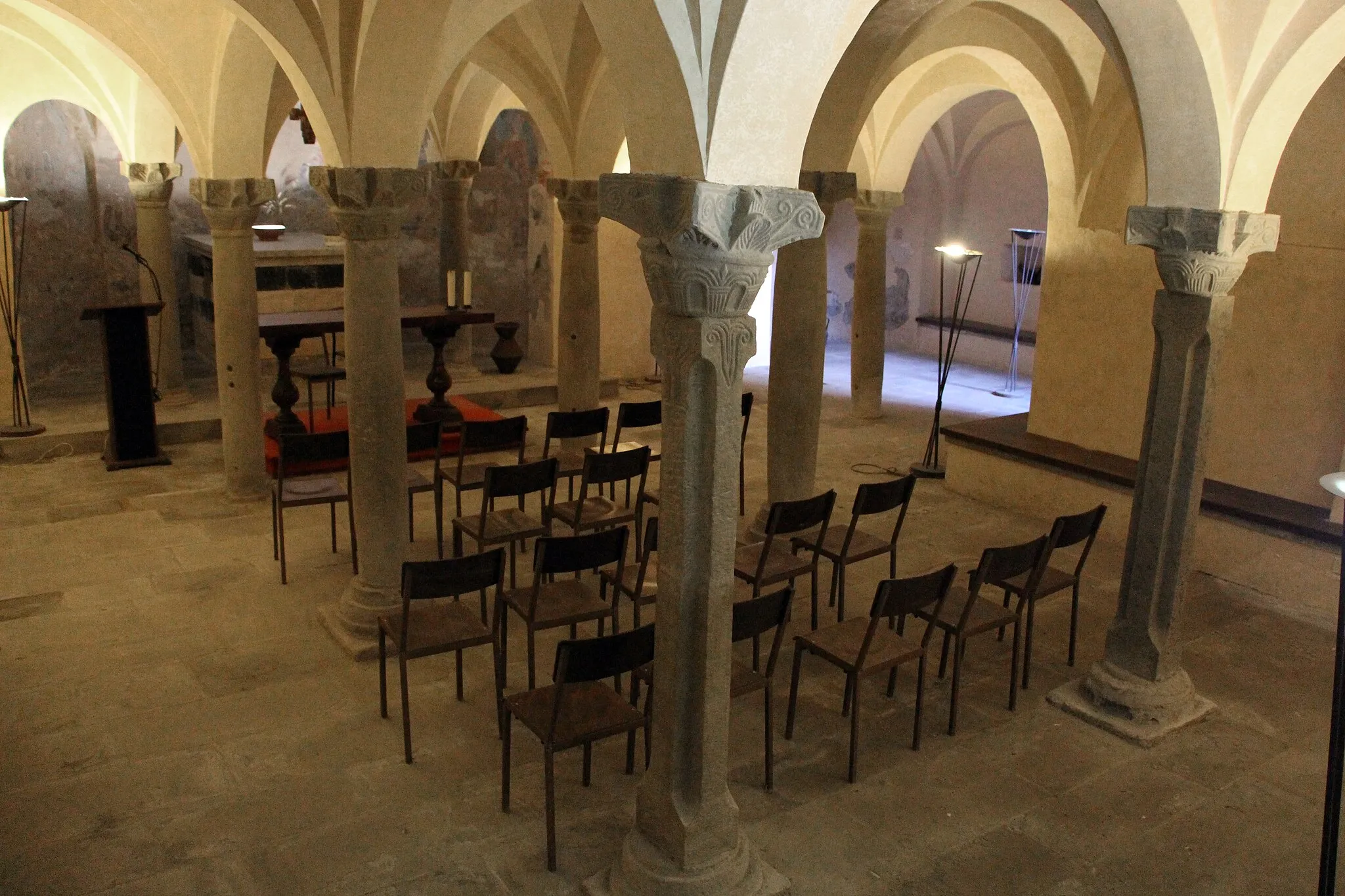 Photo showing: San Baronto (Lamporecchio) - Crypt