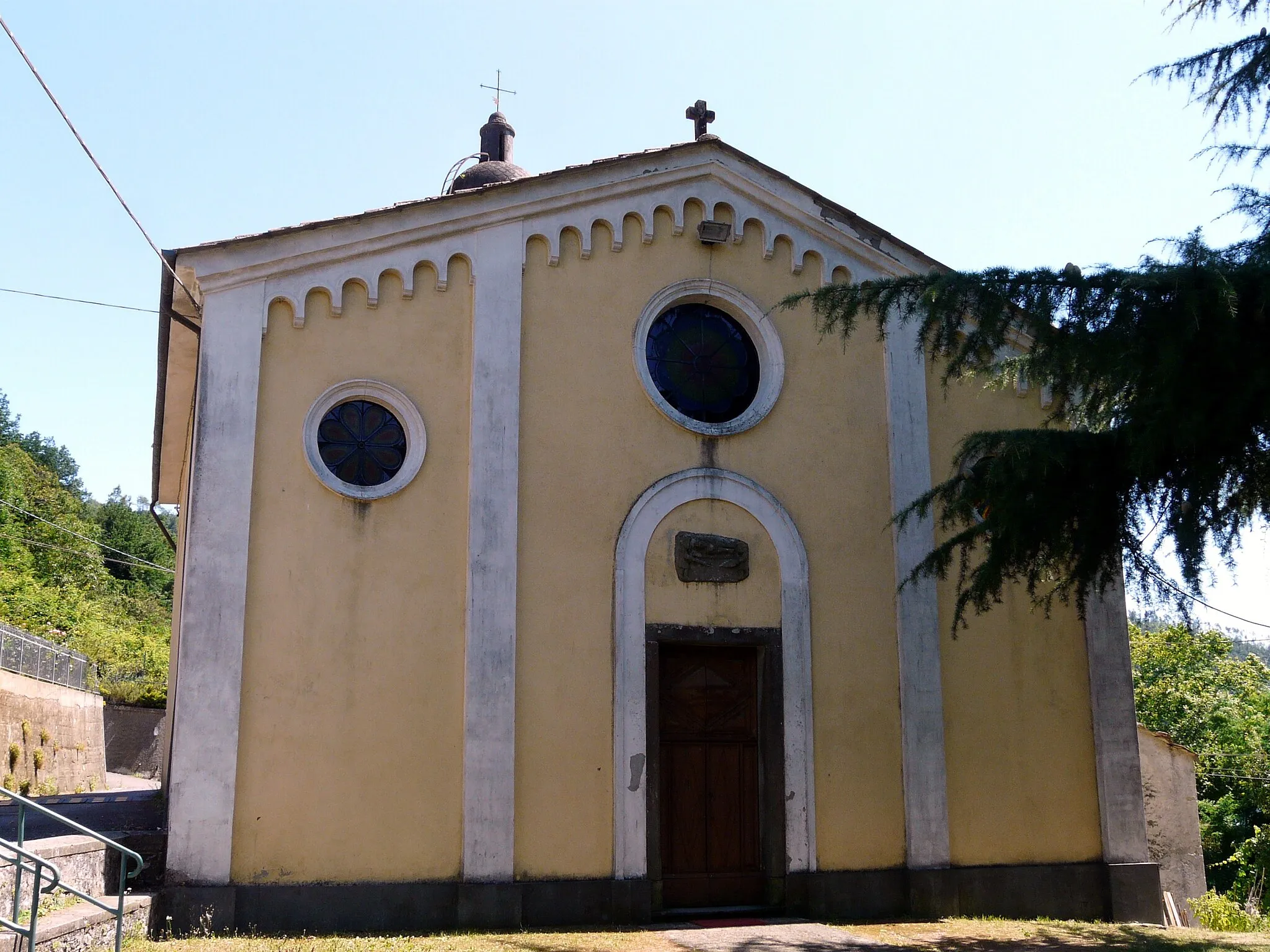 Photo showing: Chiesa di Oltre Vara, Beverino, Liguria, Italia