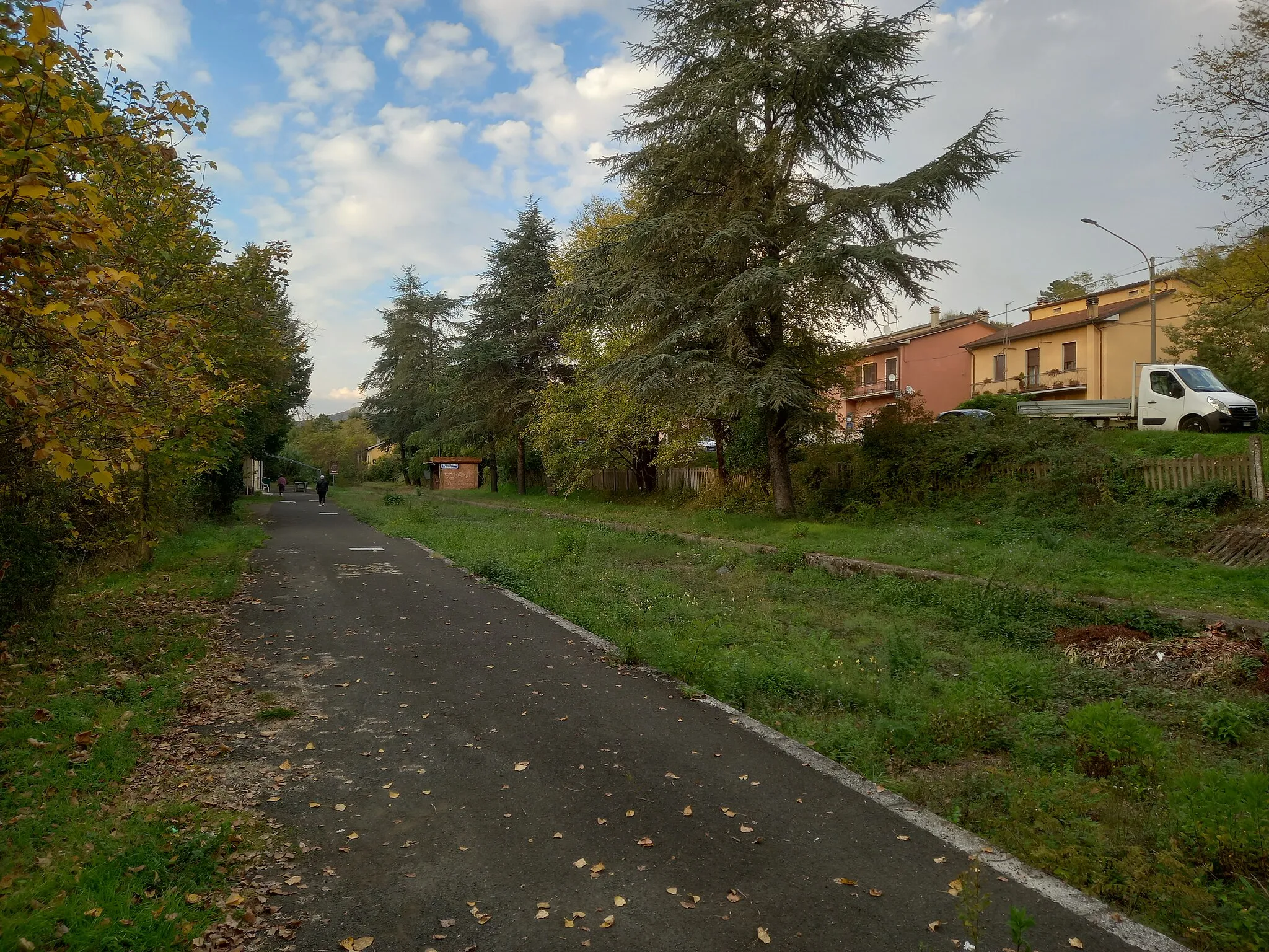 Photo showing: Former railway area in Terrarossa-Tresana station