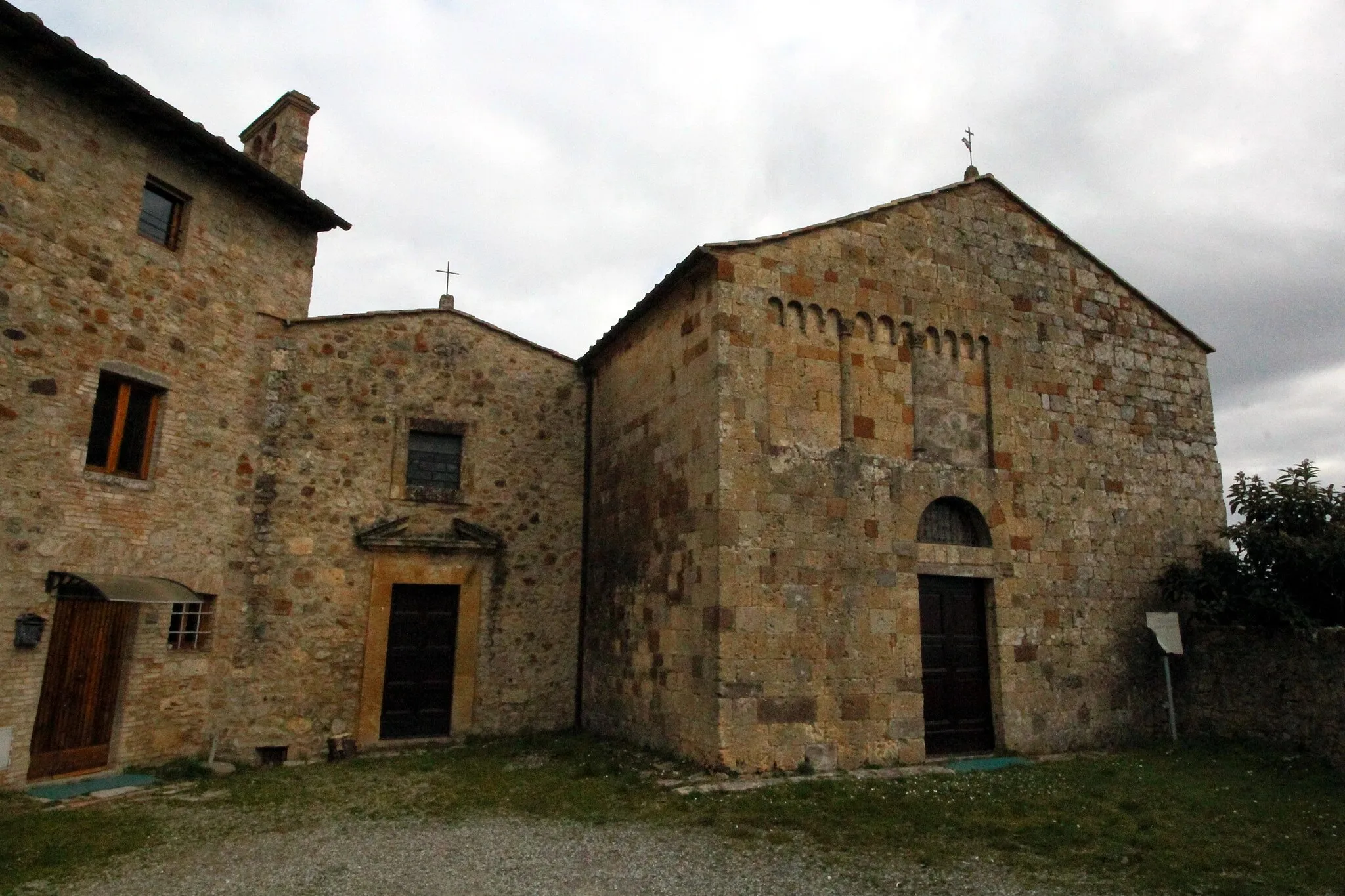 Photo showing: Church San Michele Arcangelo (Canonica di San Michele), Rèncine, hamlet of Castellina in Chianti, Province of Siena, Tuscany, Italy