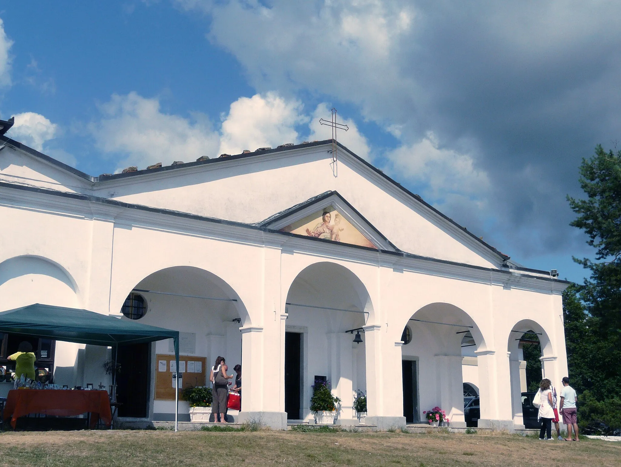 Photo showing: Santuario di Nostra Signora della Guardia, Monte Argegna, Giuncugnano, Toscana, Italia