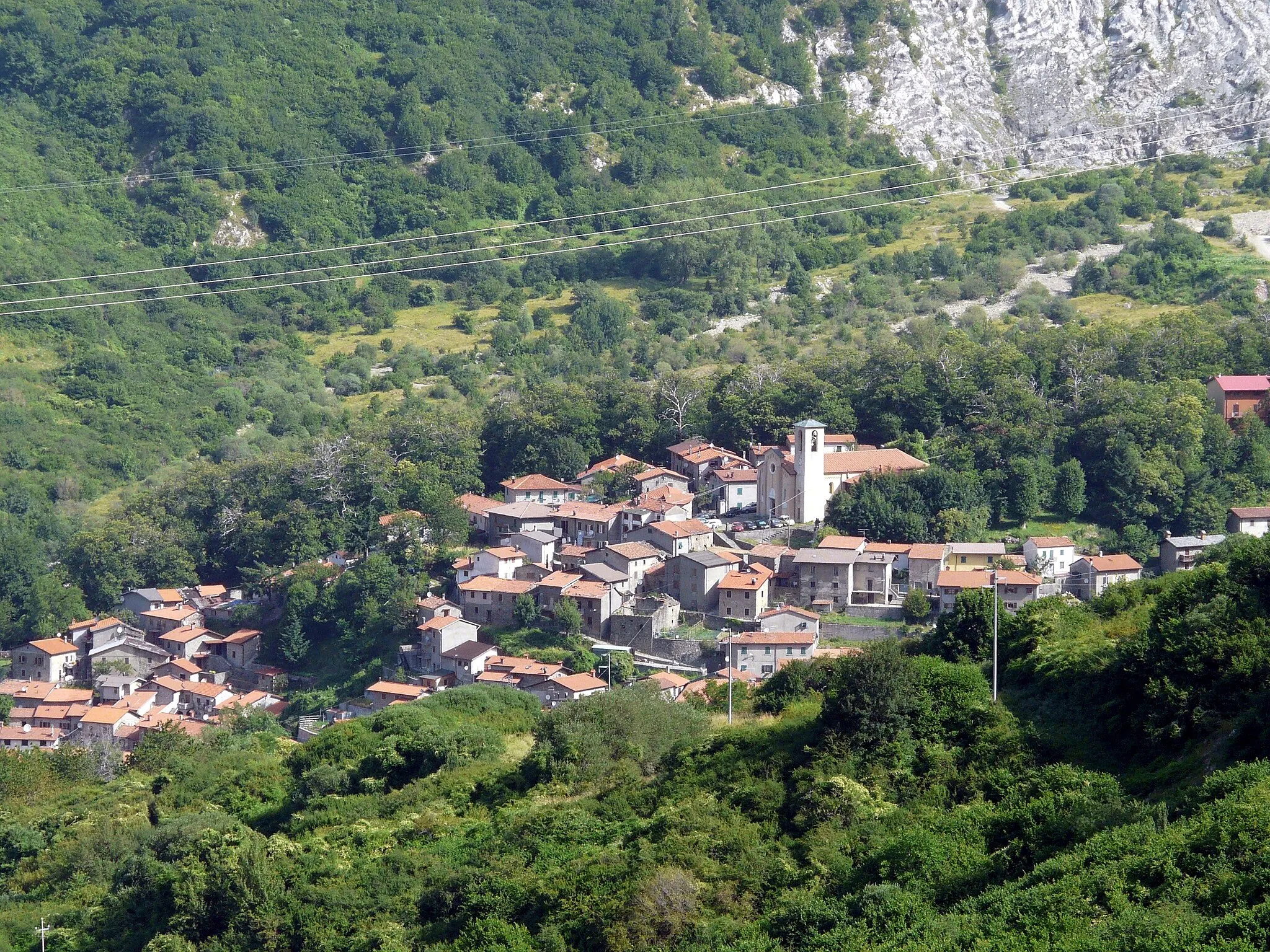 Photo showing: Panorama di Sassalbo, Fivizzano, Toscana, Italia