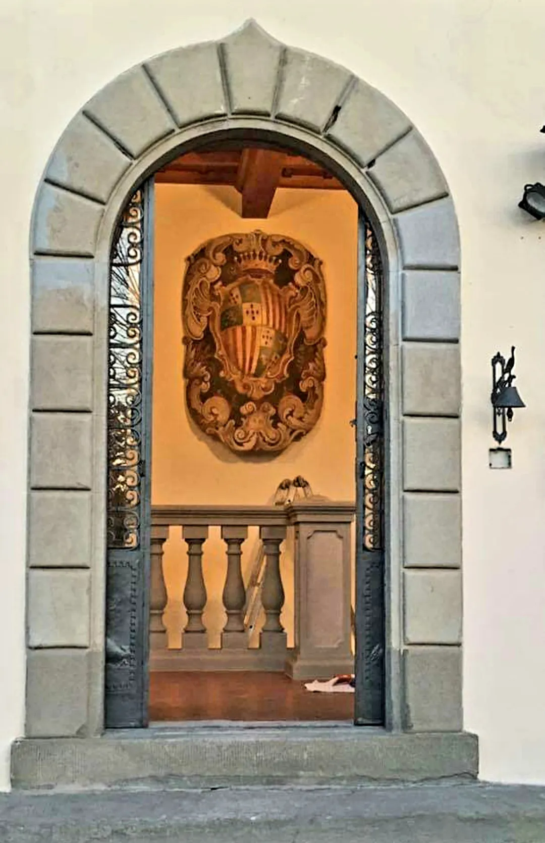 Photo showing: Ingresso della Villa