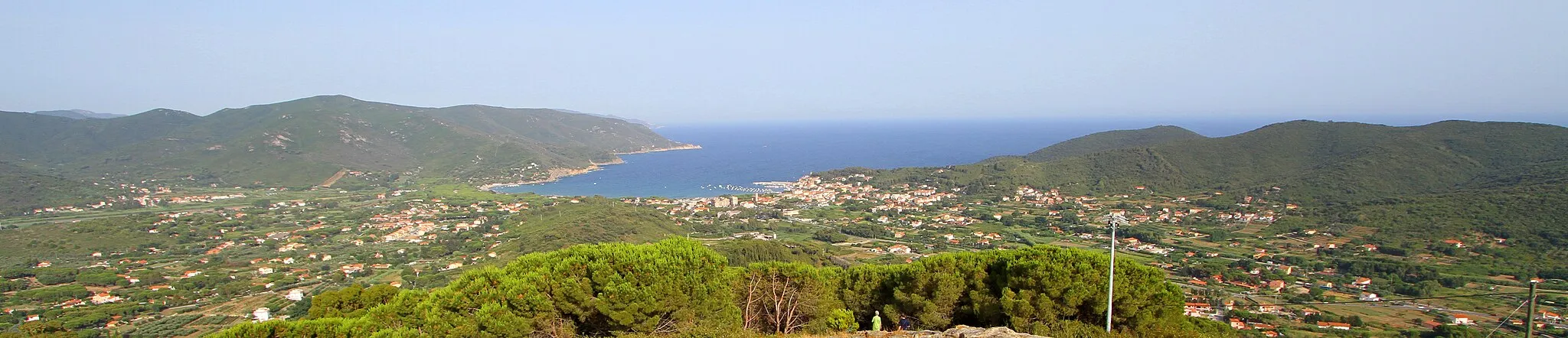 Photo showing: Panorama da San Piero in Campo