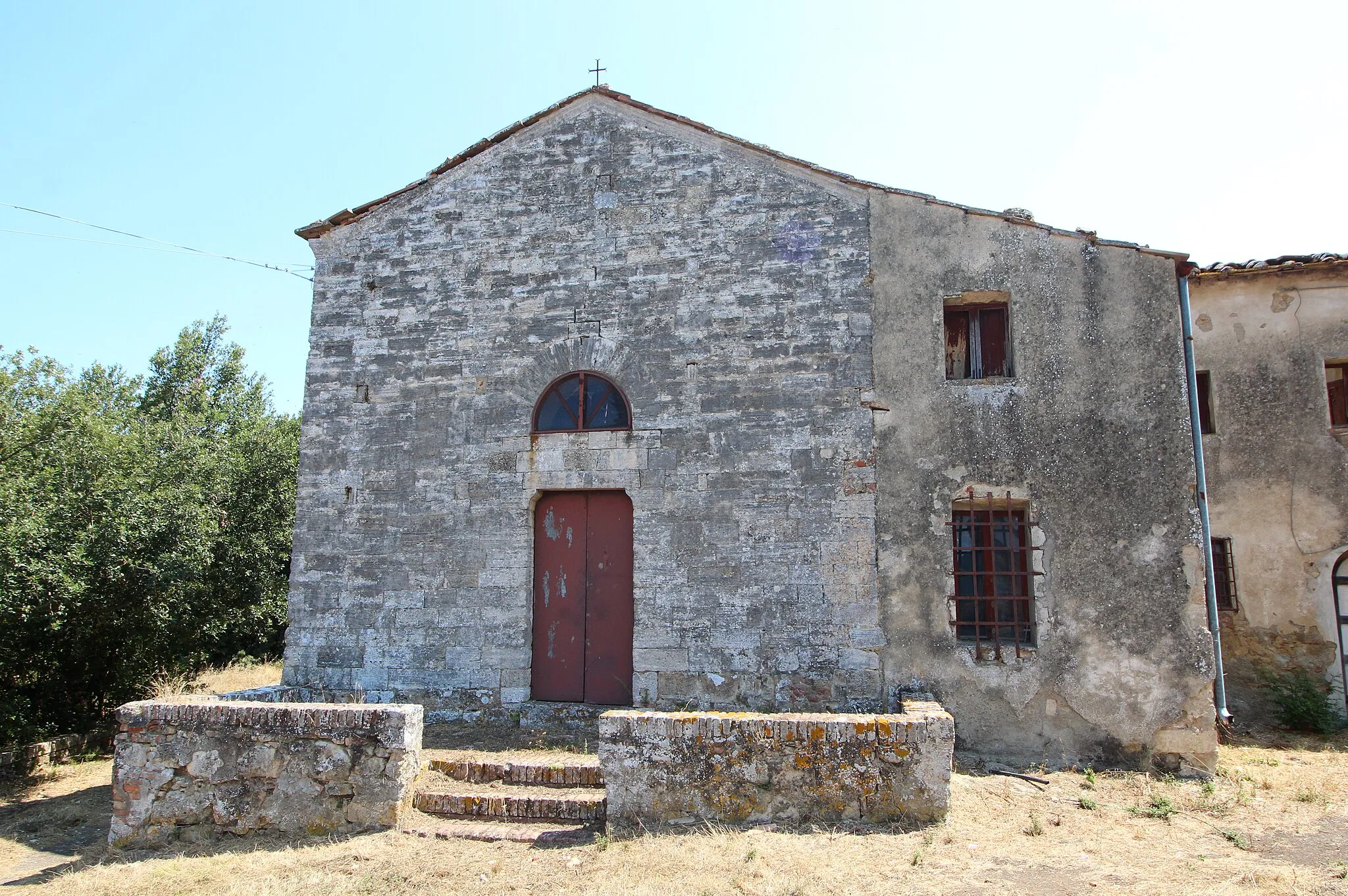 Photo showing: Church San Bartolomeo, Ponsano, Volterra, Province of Pisa, Tuscany, Italy