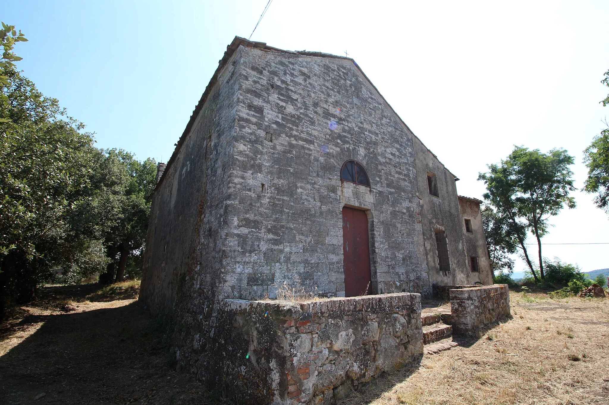 Photo showing: Church San Bartolomeo, Ponsano, Volterra, Province of Pisa, Tuscany, Italy