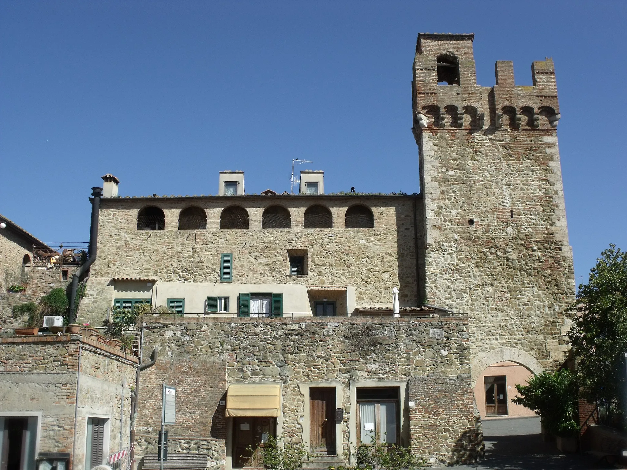 Photo showing: Defensive Gate Porta Grossetana in Istia d’Ombrone, hamlet of Grosseto, Maremma, Provincia di Grosseto, Tuscany, Italy