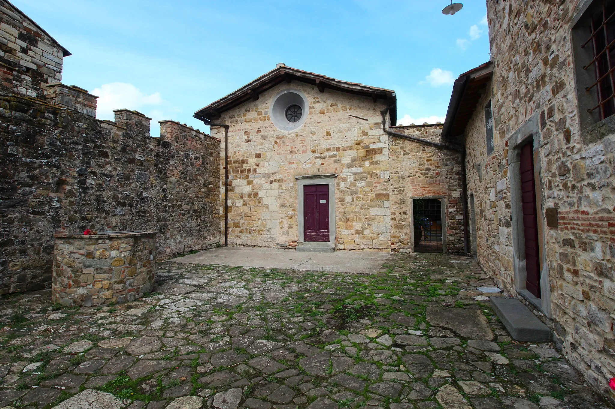 Photo showing: chapel Sant’Andrea, Poggio al Vento, Badia a Passignano, Tavarnelle Val di Pesa, municipality of Barberino Tavarnelle, Metropolitan City of Florence, Tuscany, Italy