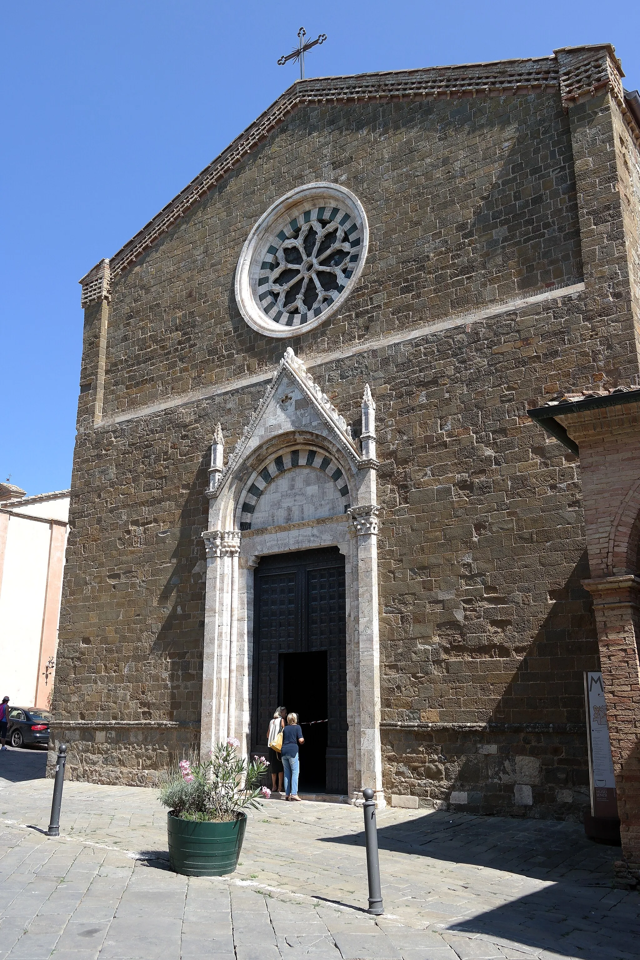 Photo showing: Chiesa di Sant'Agostino a Montalcino