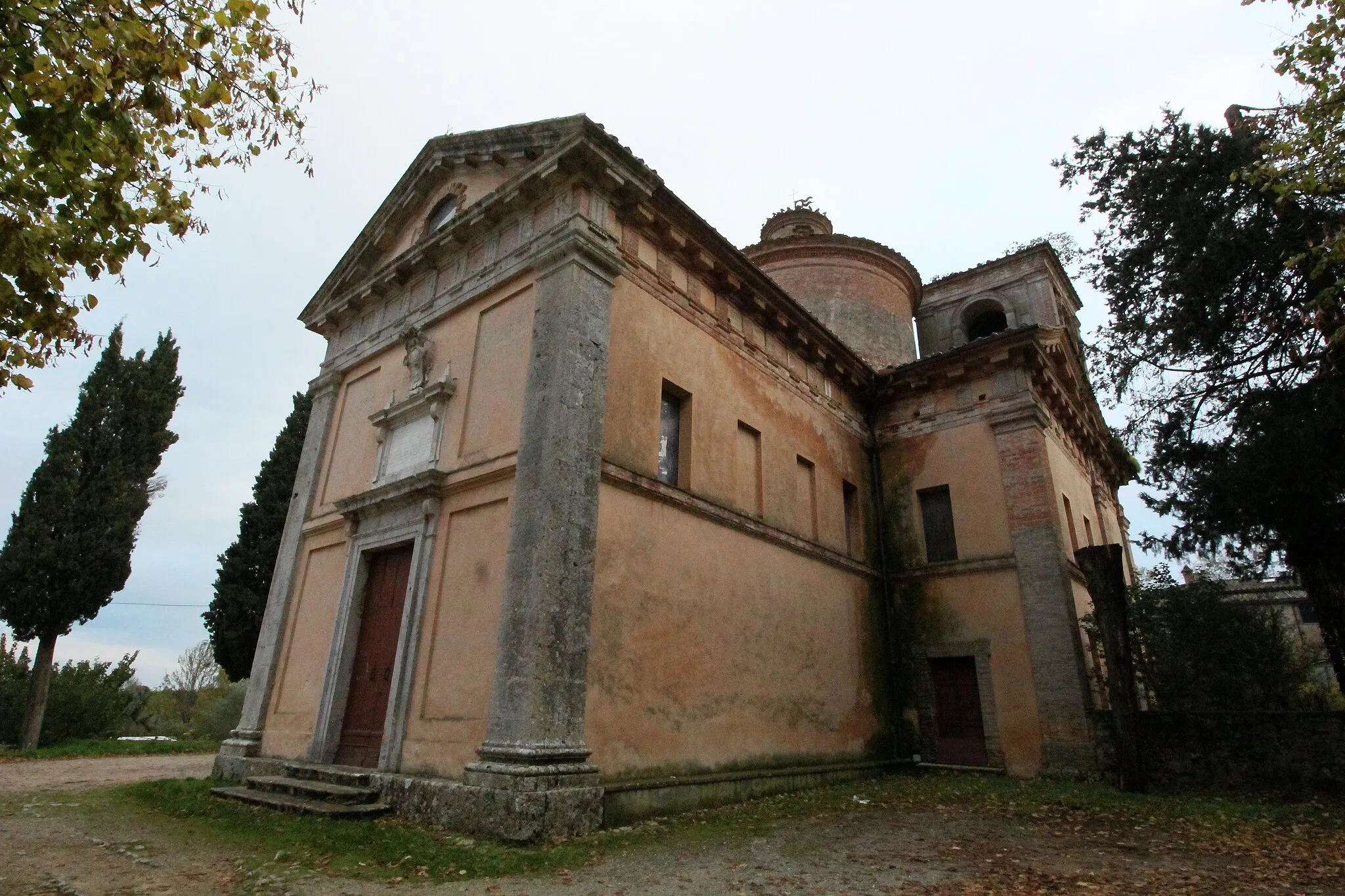 Photo showing: Church San Bartolomeo, Ancaiano, hamlet of Sovicille, Province of Siena, Tuscany, Italy