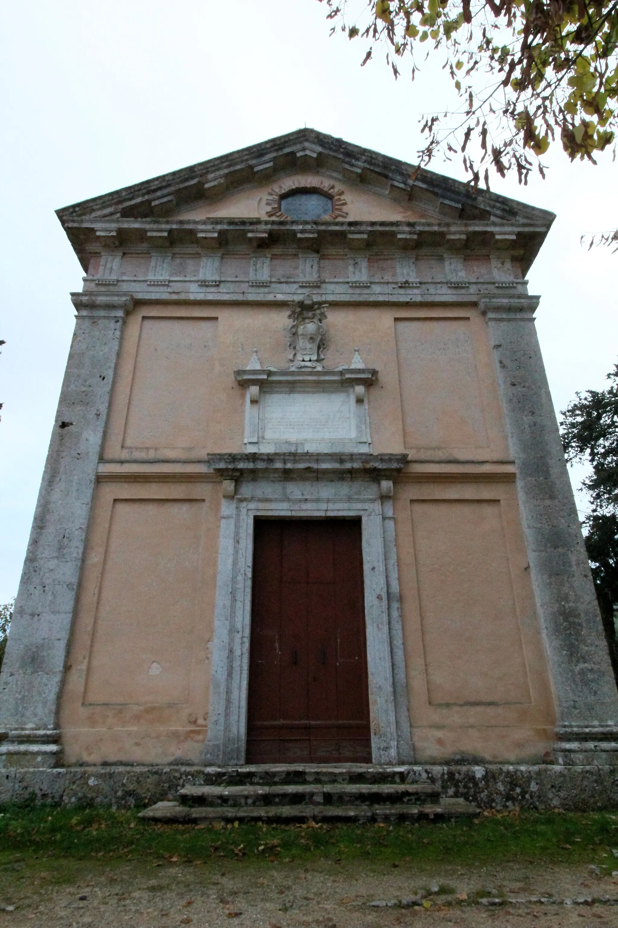 Photo showing: Church San Bartolomeo, Ancaiano, hamlet of Sovicille, Province of Siena, Tuscany, Italy