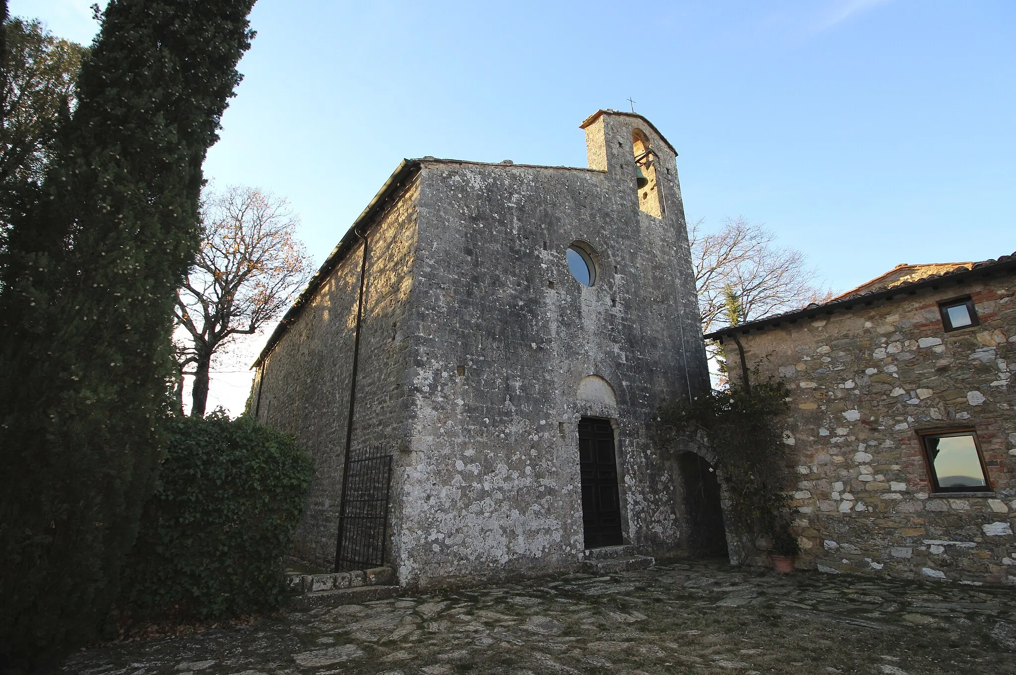 Photo showing: Church of Santa Maria, Radi (Radi di Montagna), village of Sovicille, Province of Siena, Tuscany, Italy